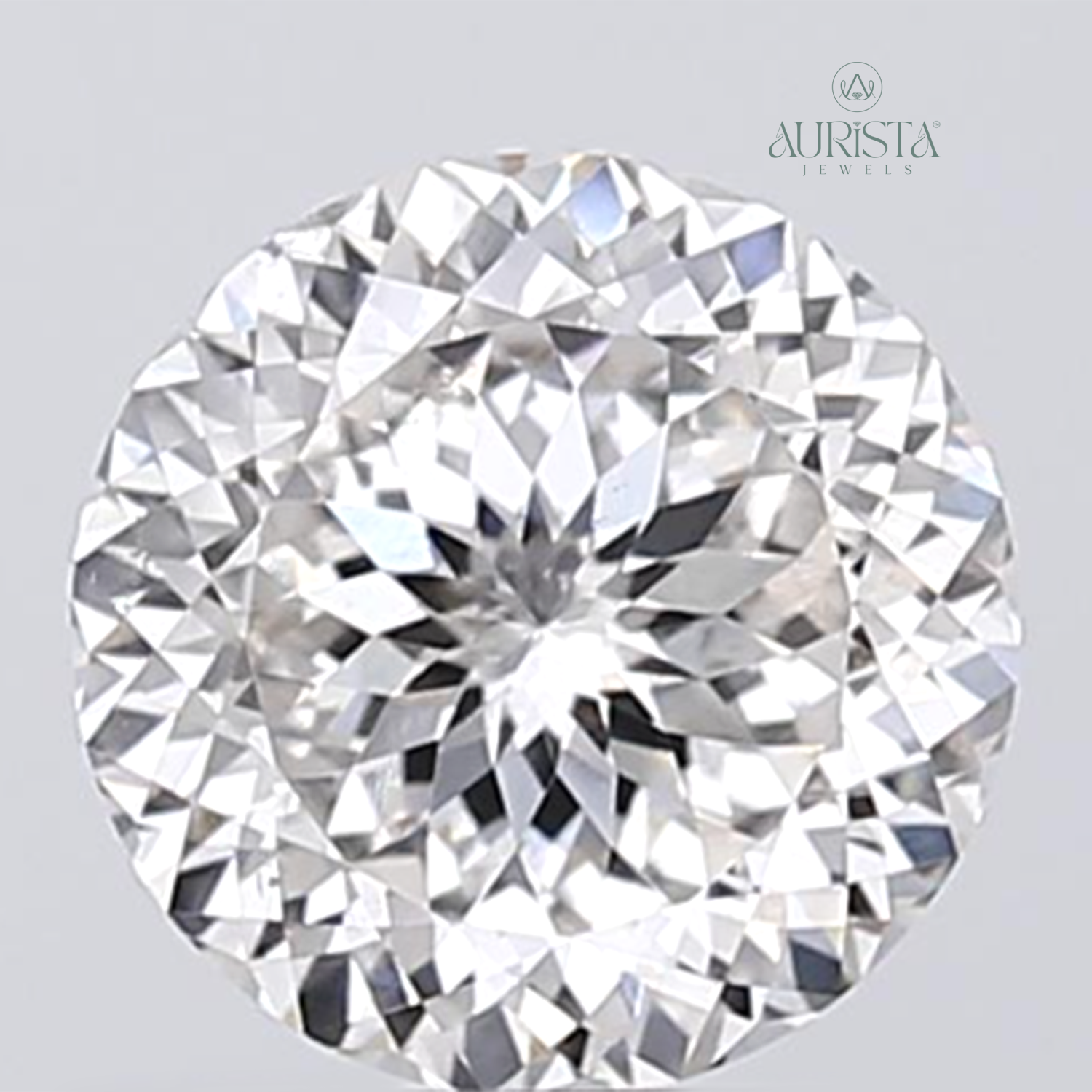 1.50 CT Round Portuguese Shape Lab Diamond for Jewelry