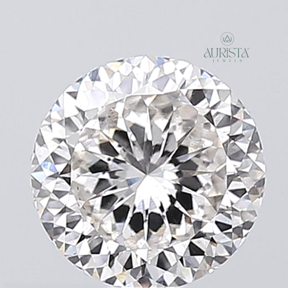 1.50 CT Round Portuguese Shape Lab Diamond for Jewelry
