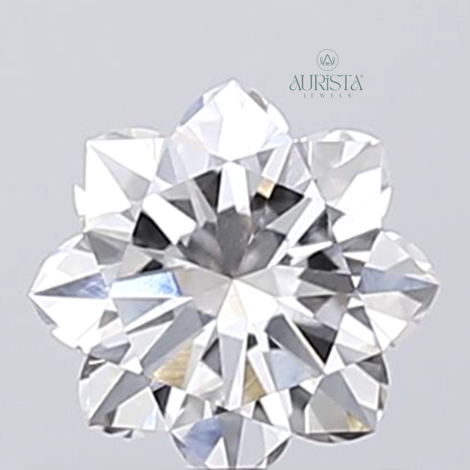 0.75 CT Flower Shape Lab Diamond for Jewelry