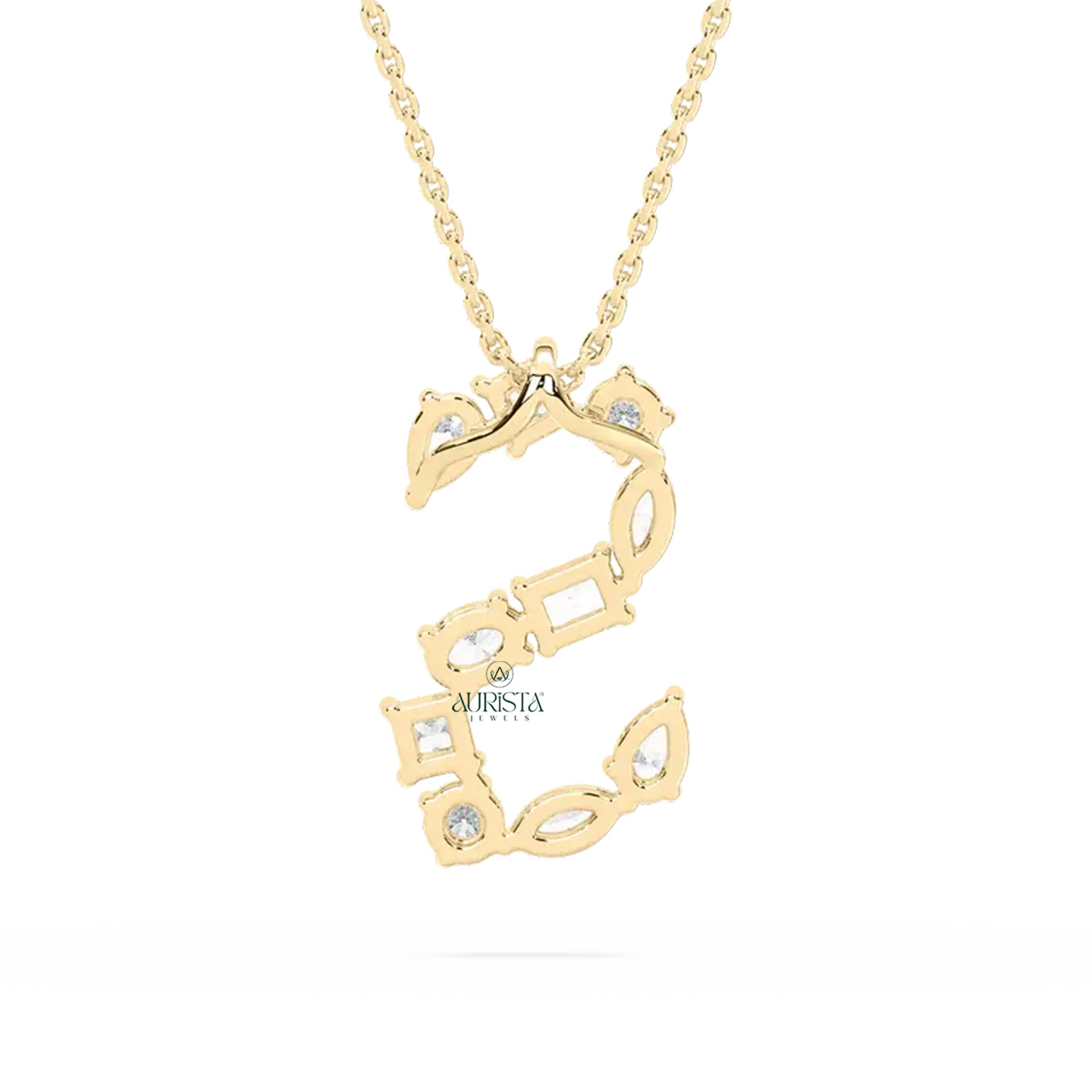 Bespoke Alphabet Jewellery Crafted In Gold