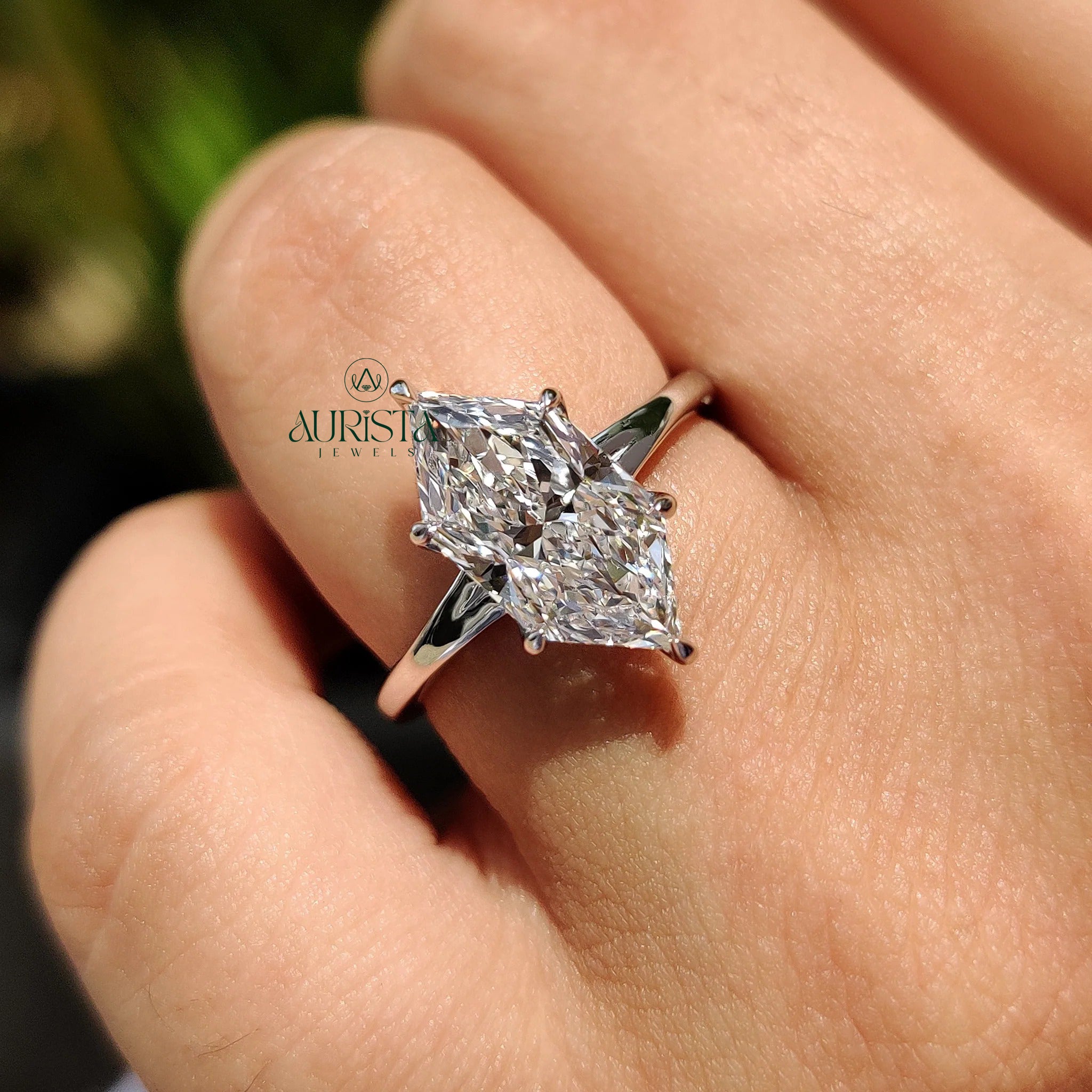 Modern Romance Marquise Solitaire Ring