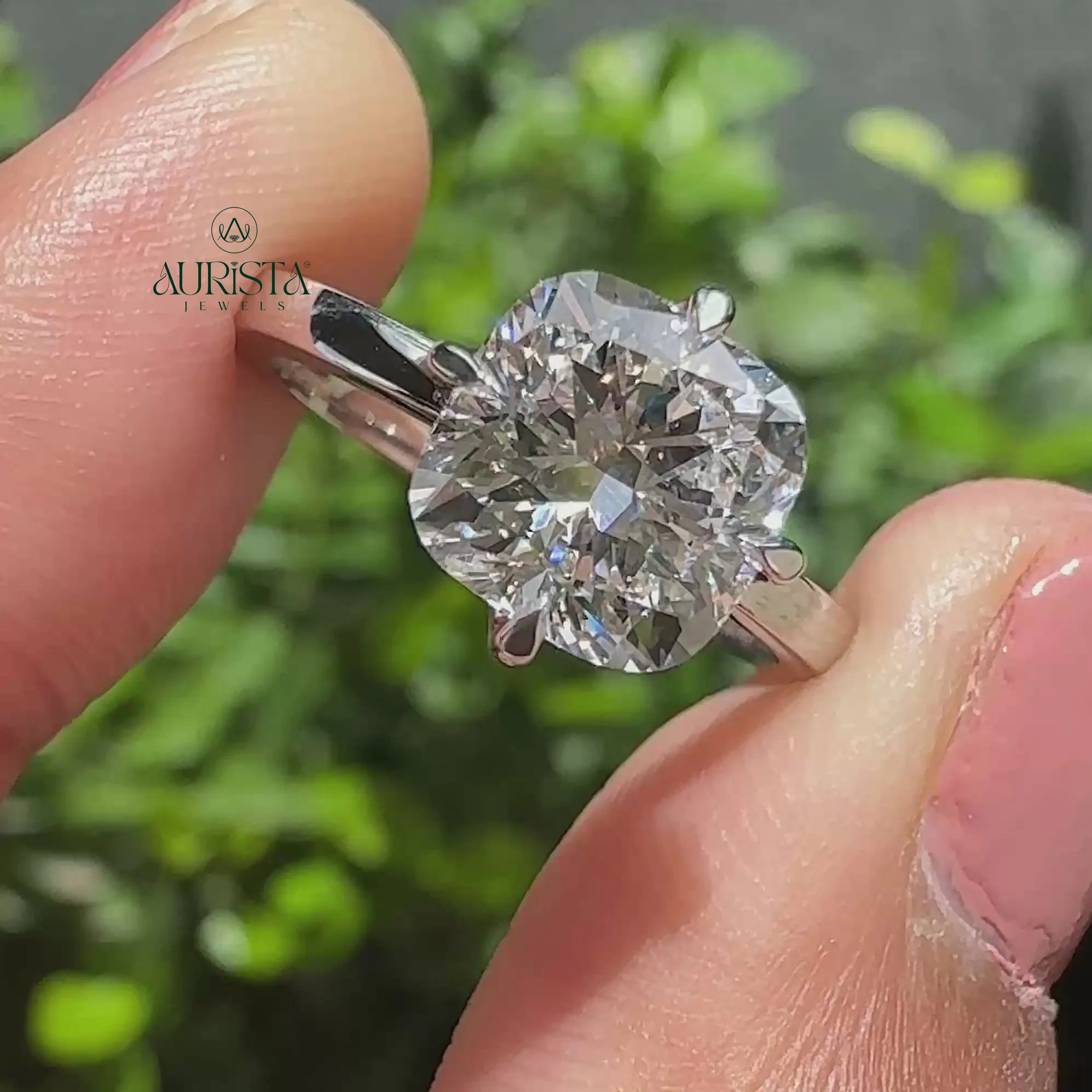 Dreamy Cushion Cut Solitaire Ring