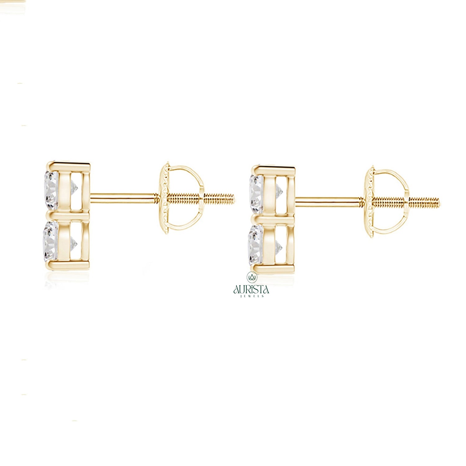Royal Earrings with Fine Diamond