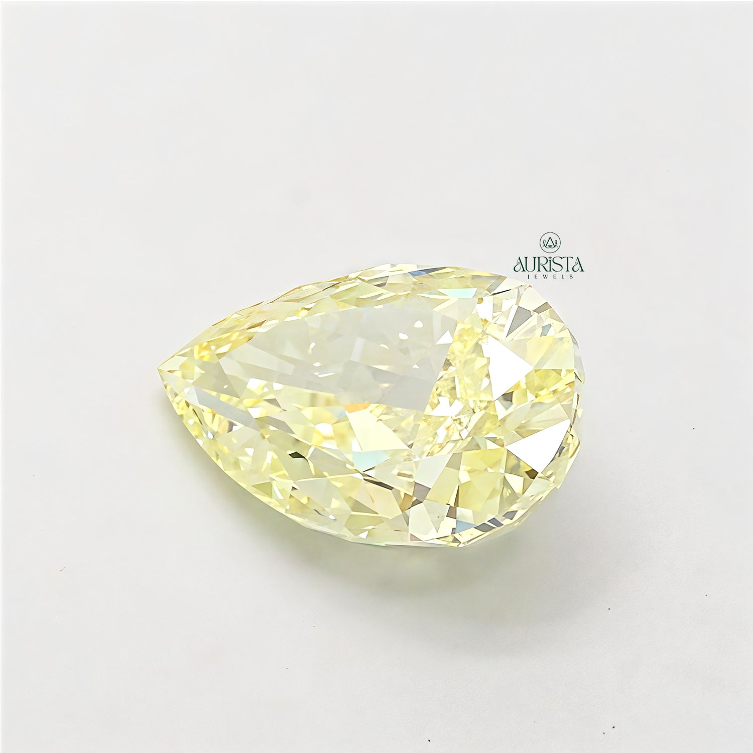 IGI Certified 1.50 CT Pear Shape Lab Diamond for Jewelry