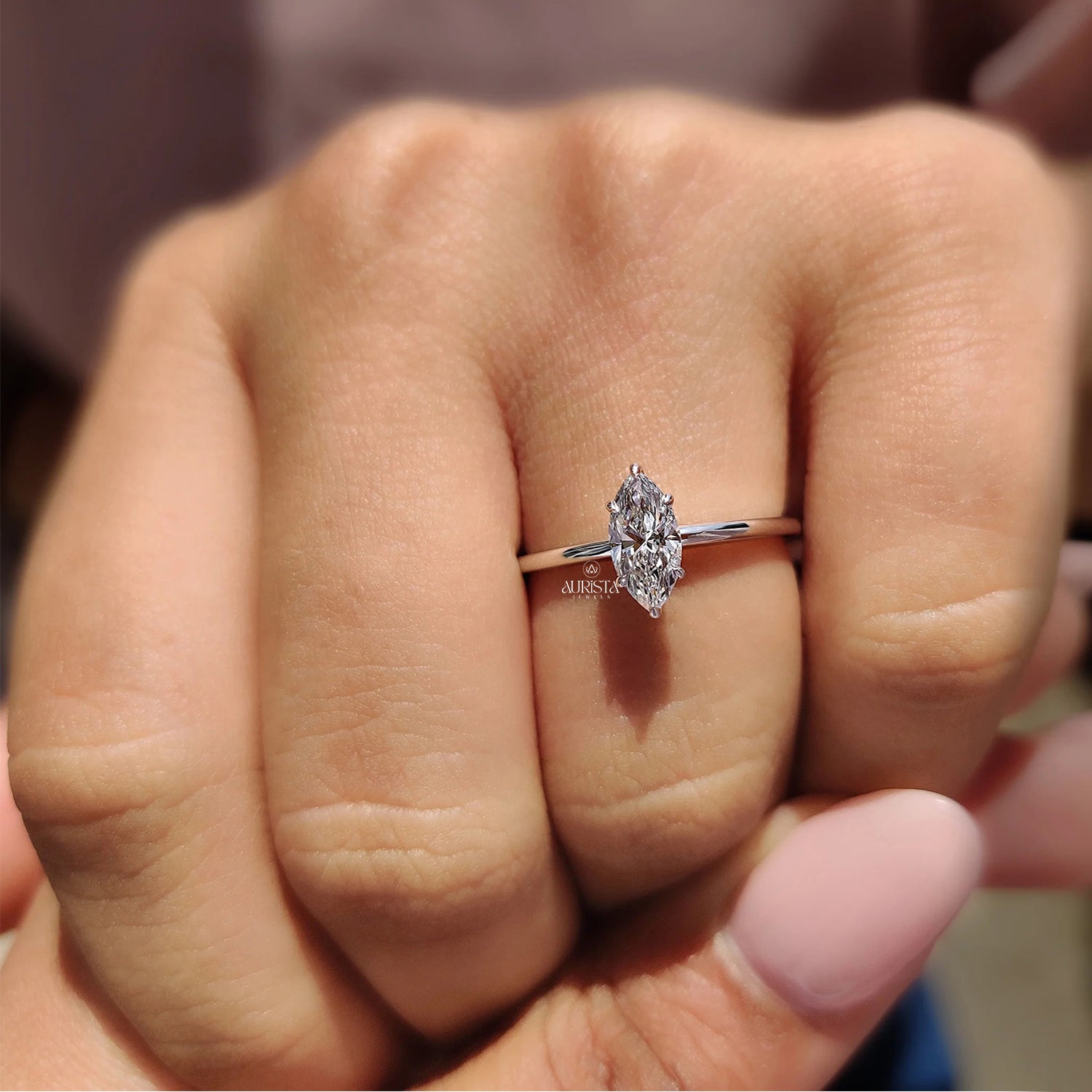 Marquise Solitaire, Made to Be Yours
