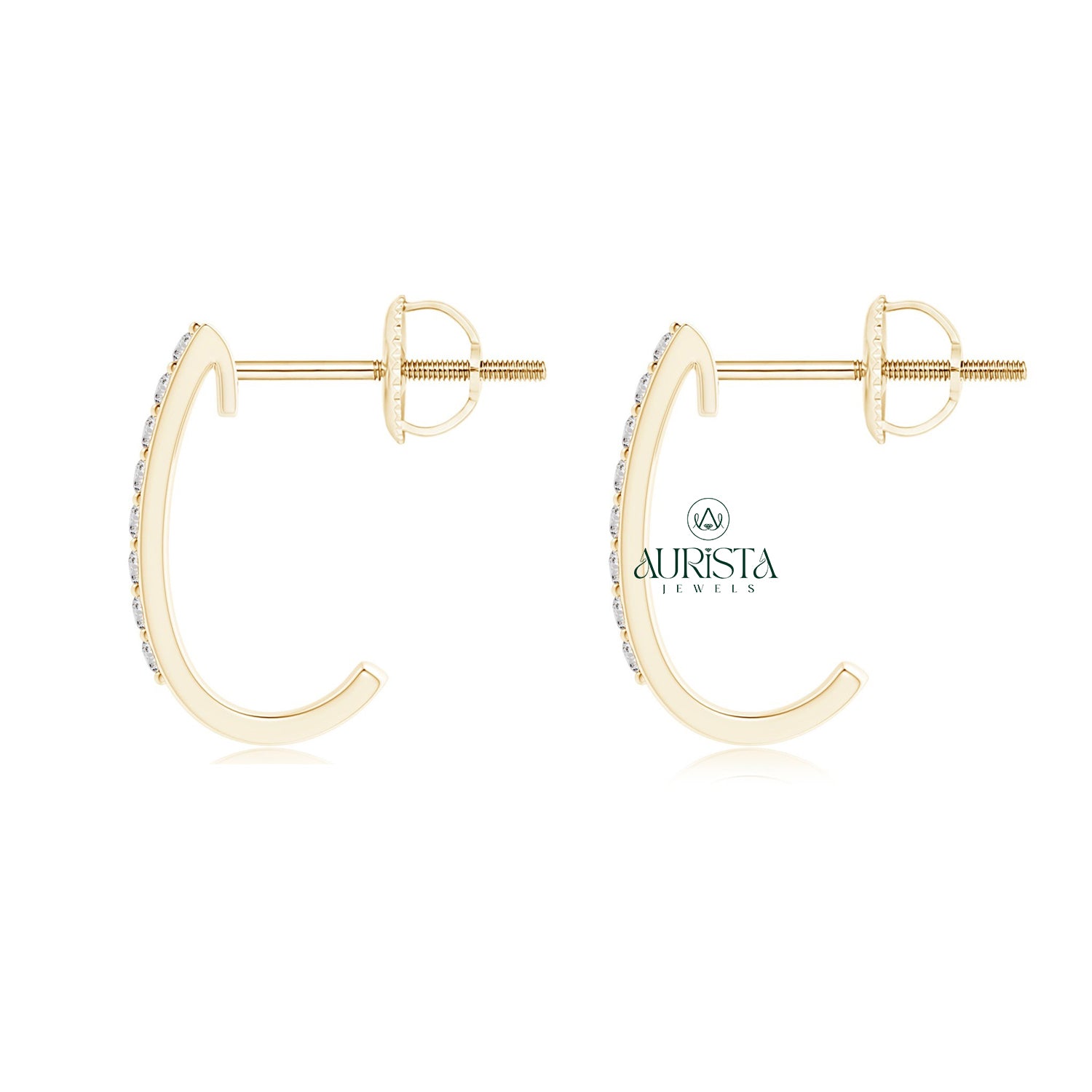 Vibrant Earrings with Dazzling Diamond