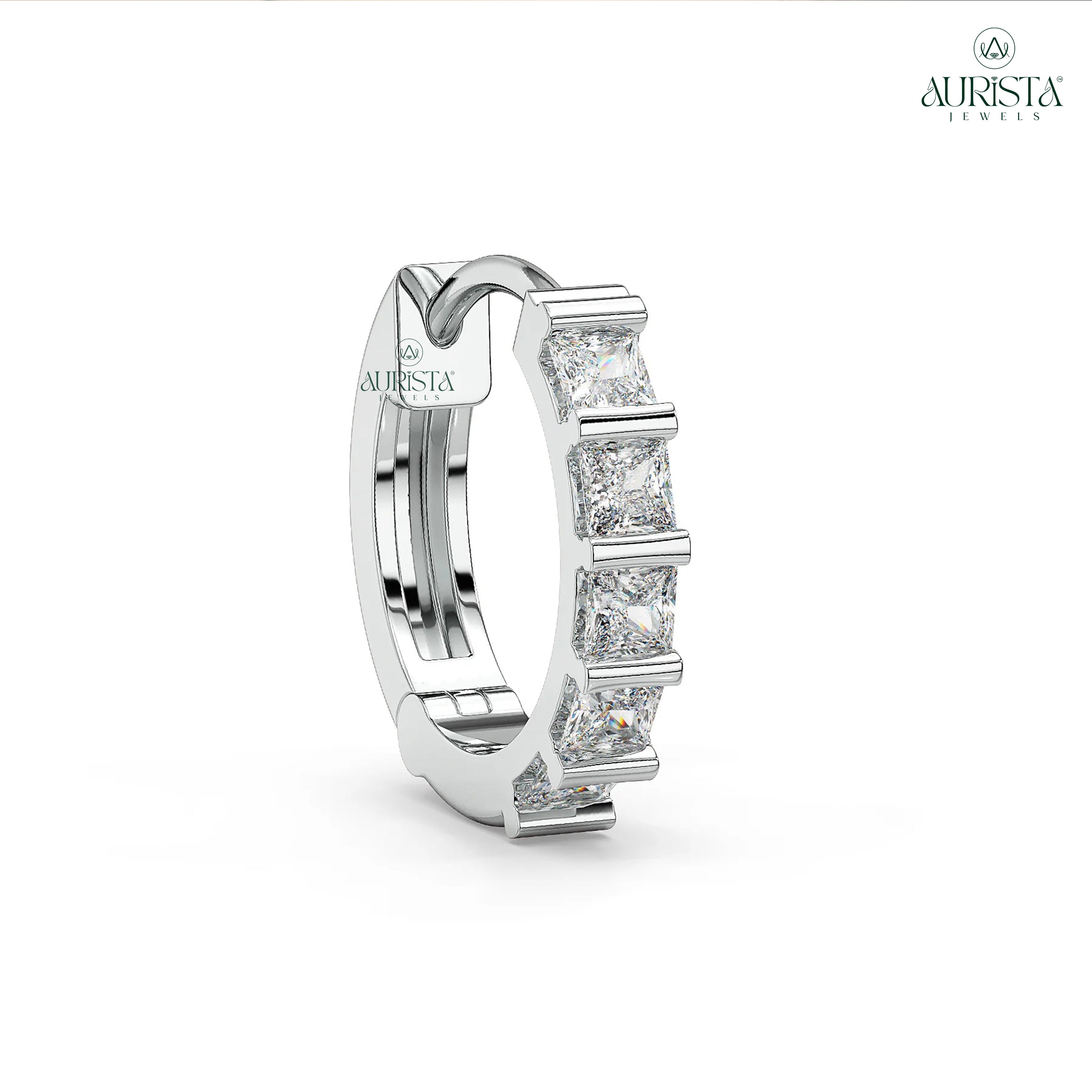 Timeless Spark Princess Diamond Nose Pin