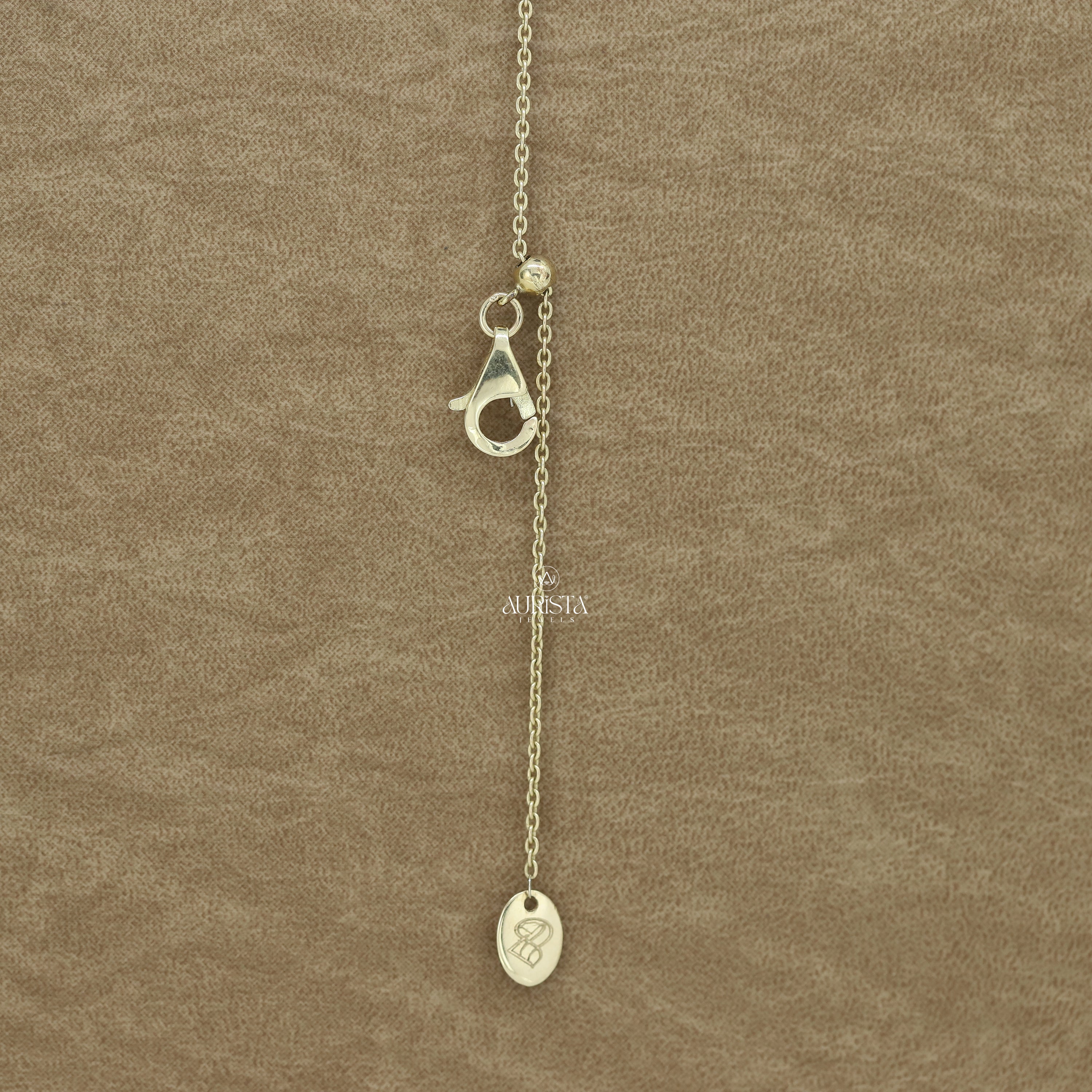 Golden Spark Diamond Necklace