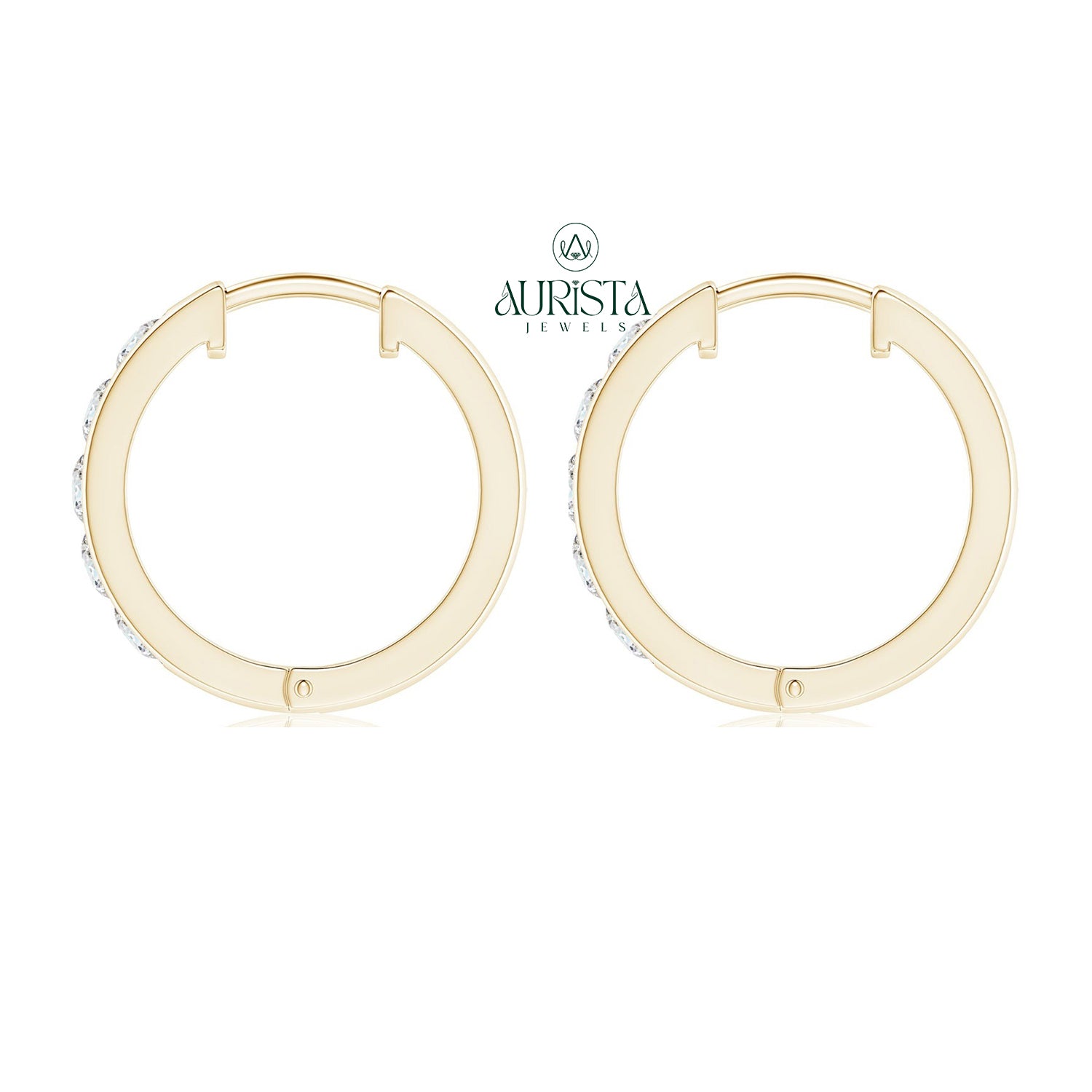 Royal Earrings with Fine Diamond