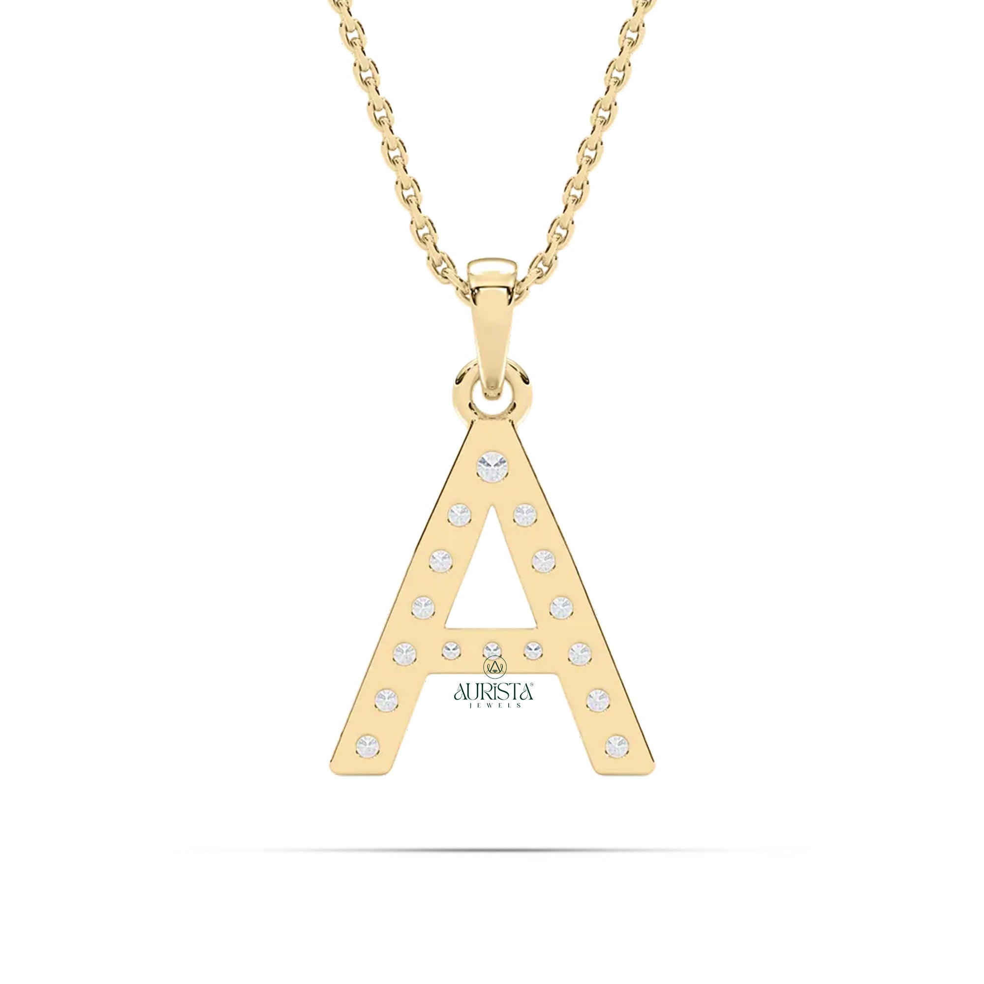 Timeless Diamond Initials With Signature Style