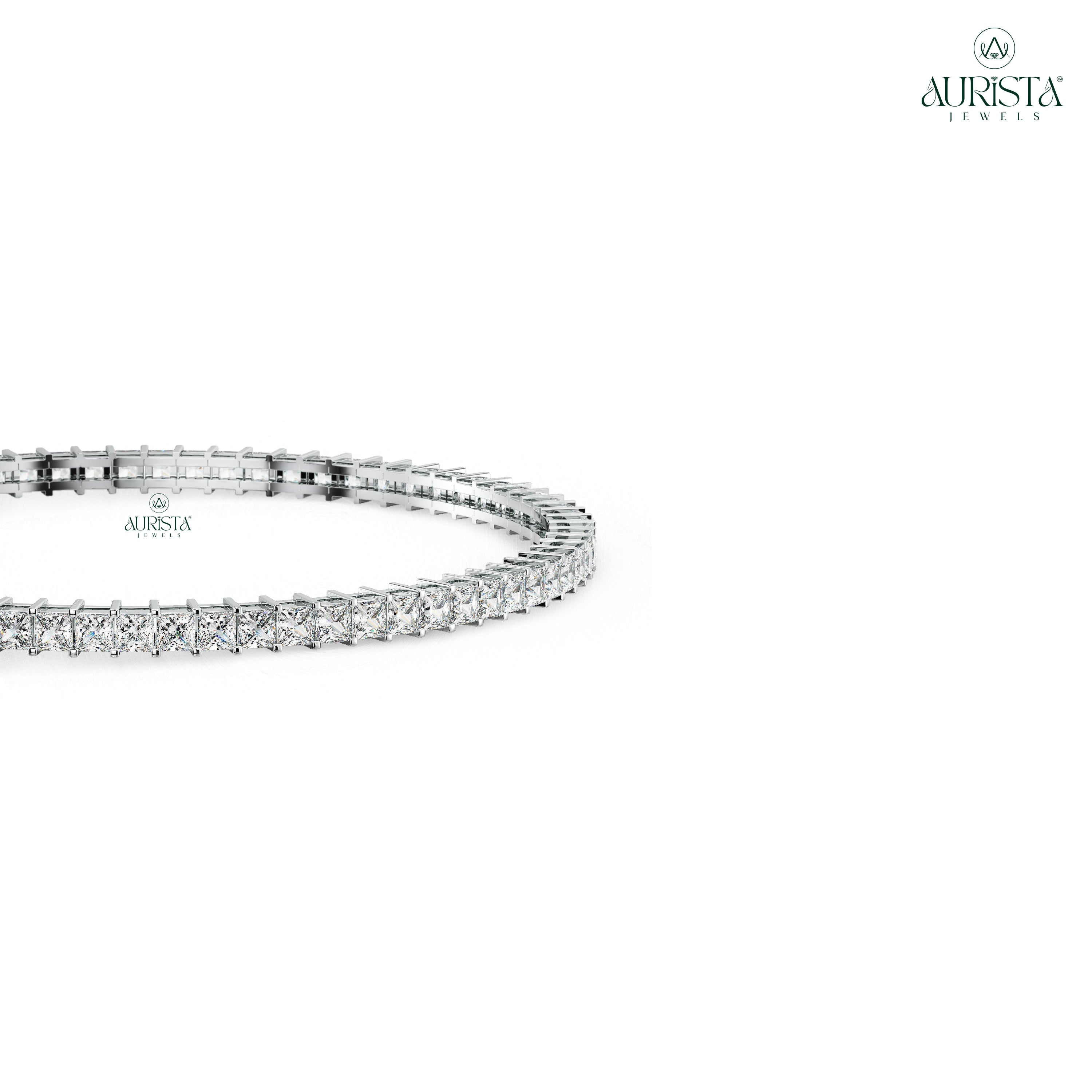 Promise of Light – Tennis Bracelet with Round Diamonds