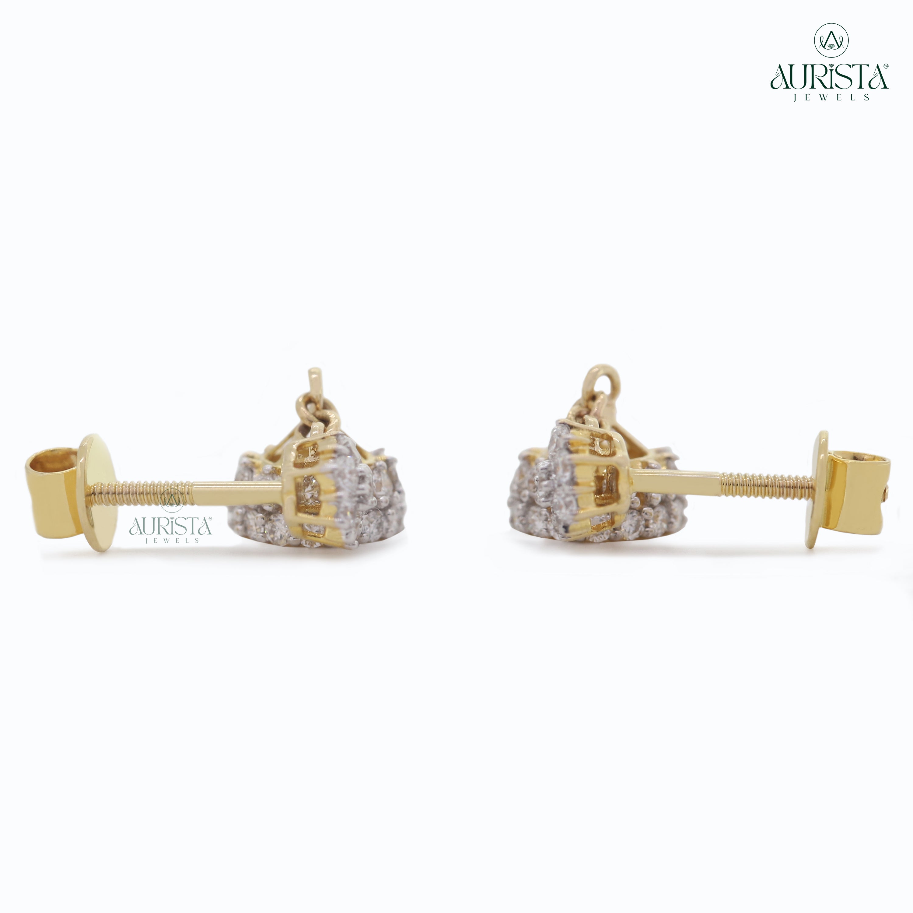 Celestial Glow – Diamond Earrings