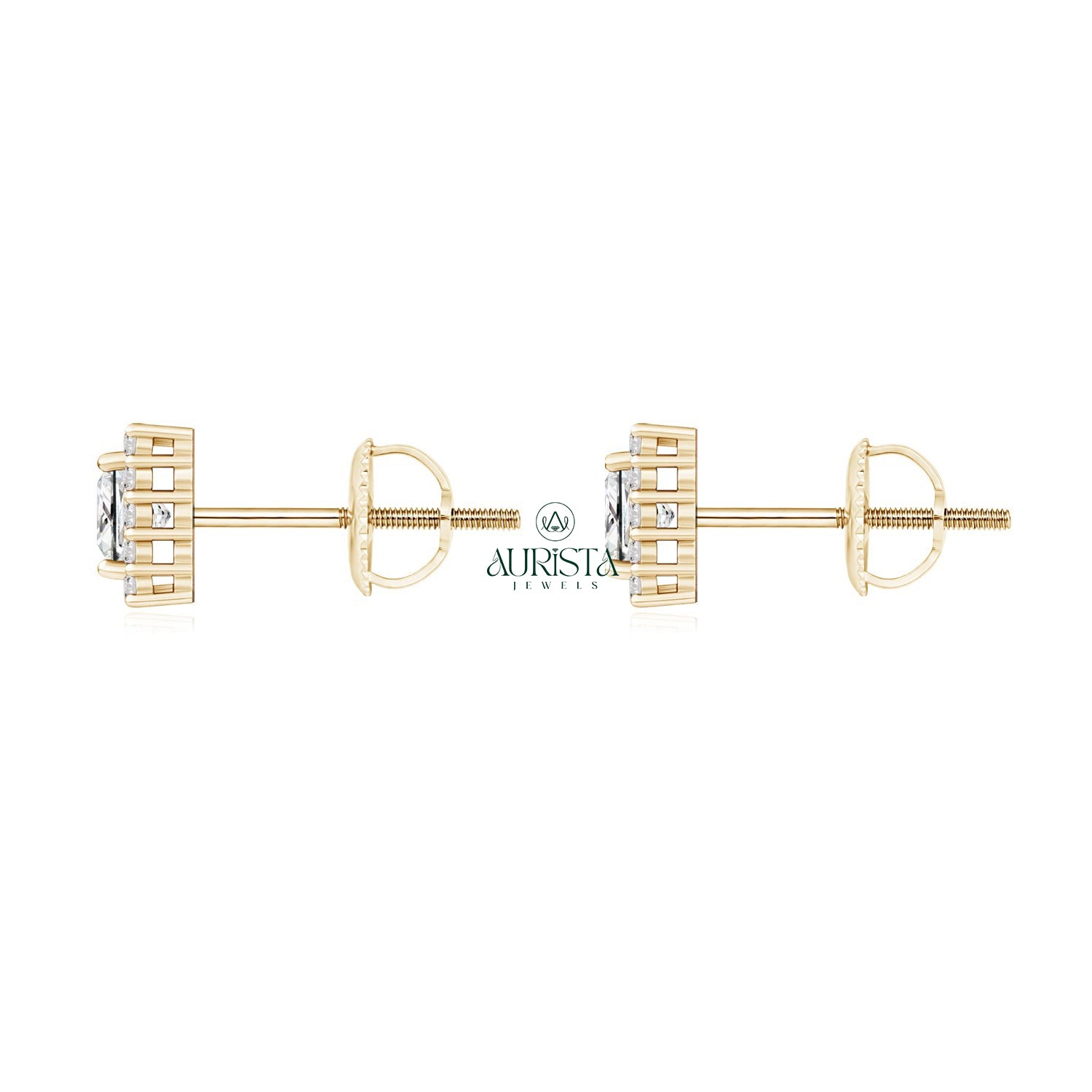 Fancy Earrings with Fine Diamond