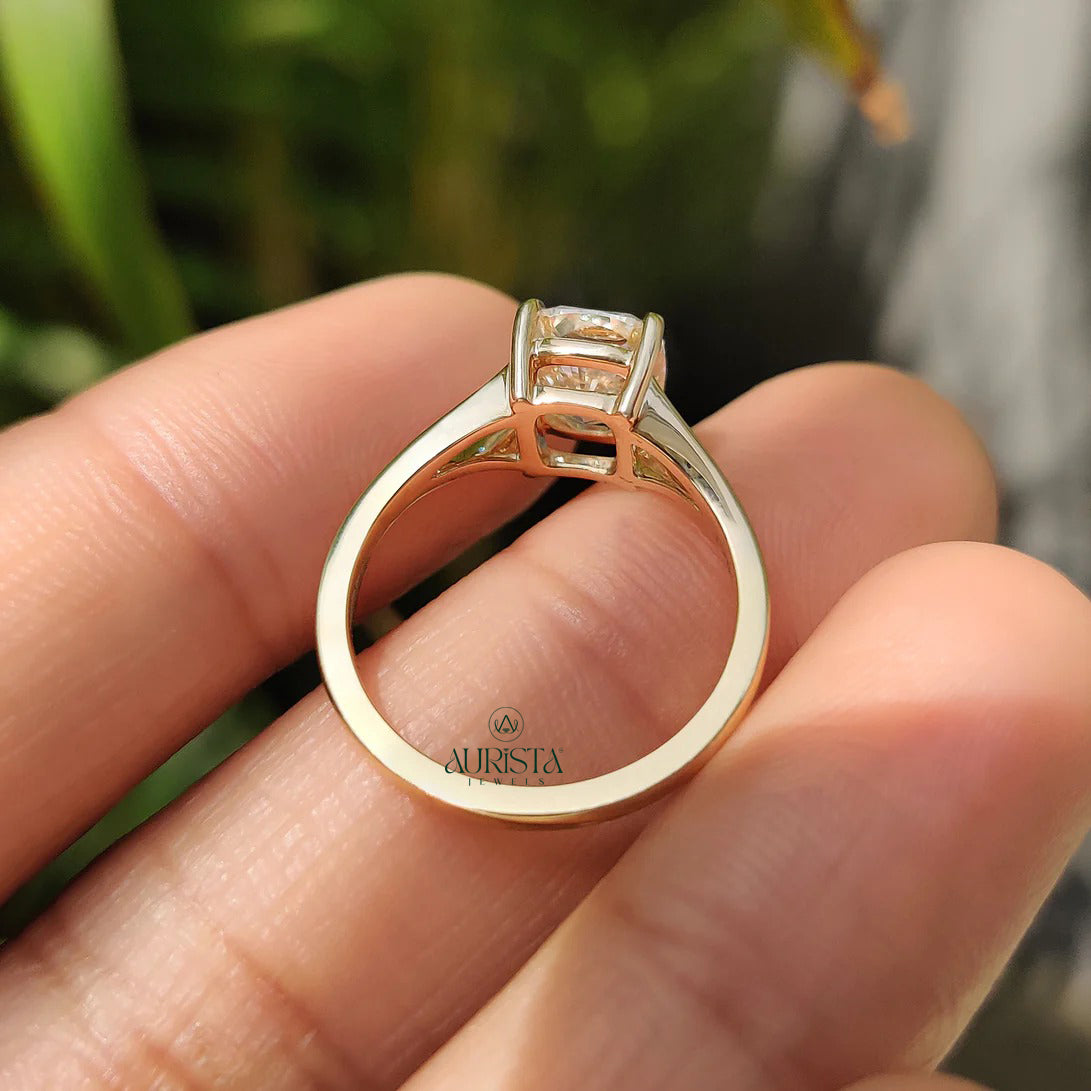 Cushion Solitaire – Made to Melt Hearts