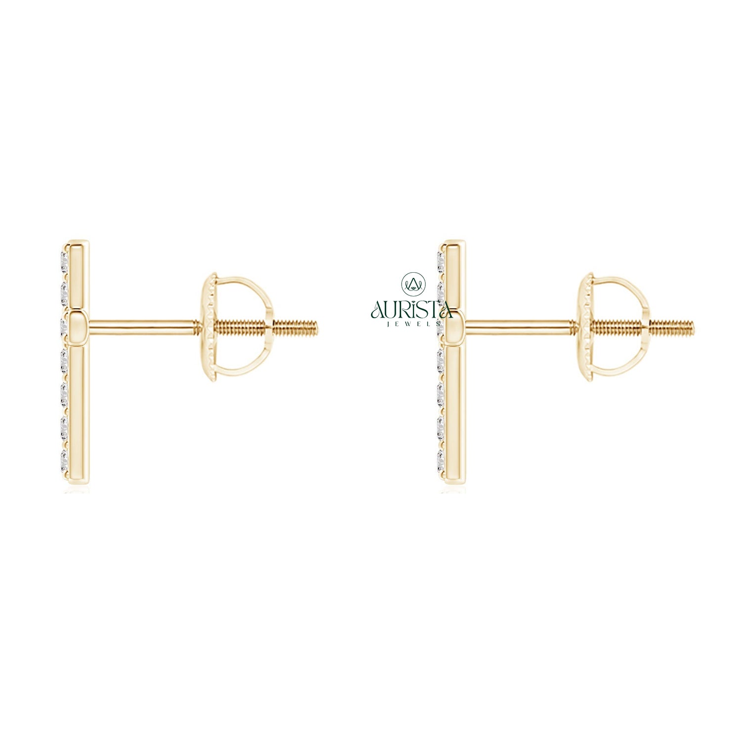 Royal Earrings with Precious Diamond