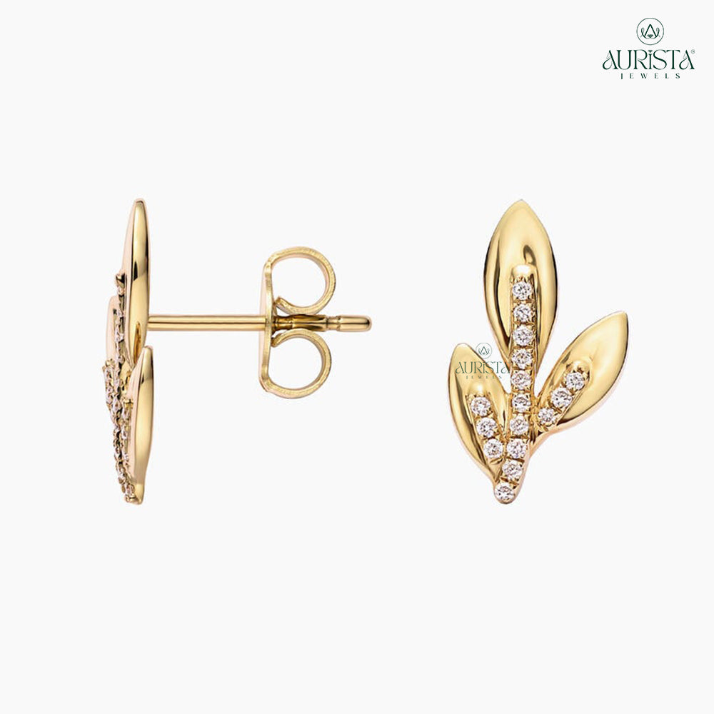 Eternal Treasure – Round Diamond Earrings