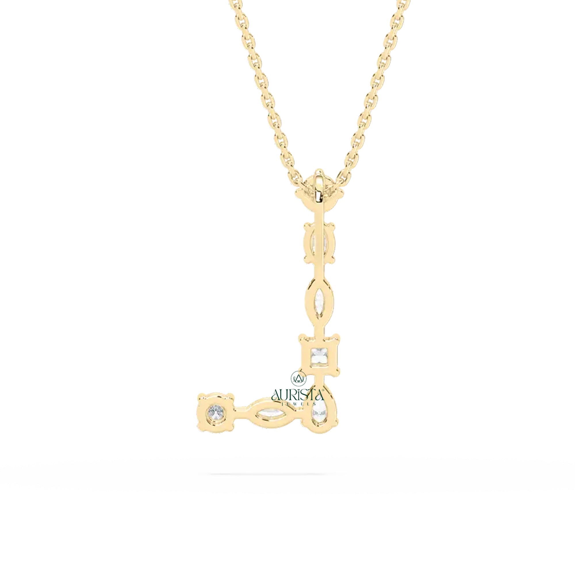 Personalised Golden Initials With Timeless Elegance