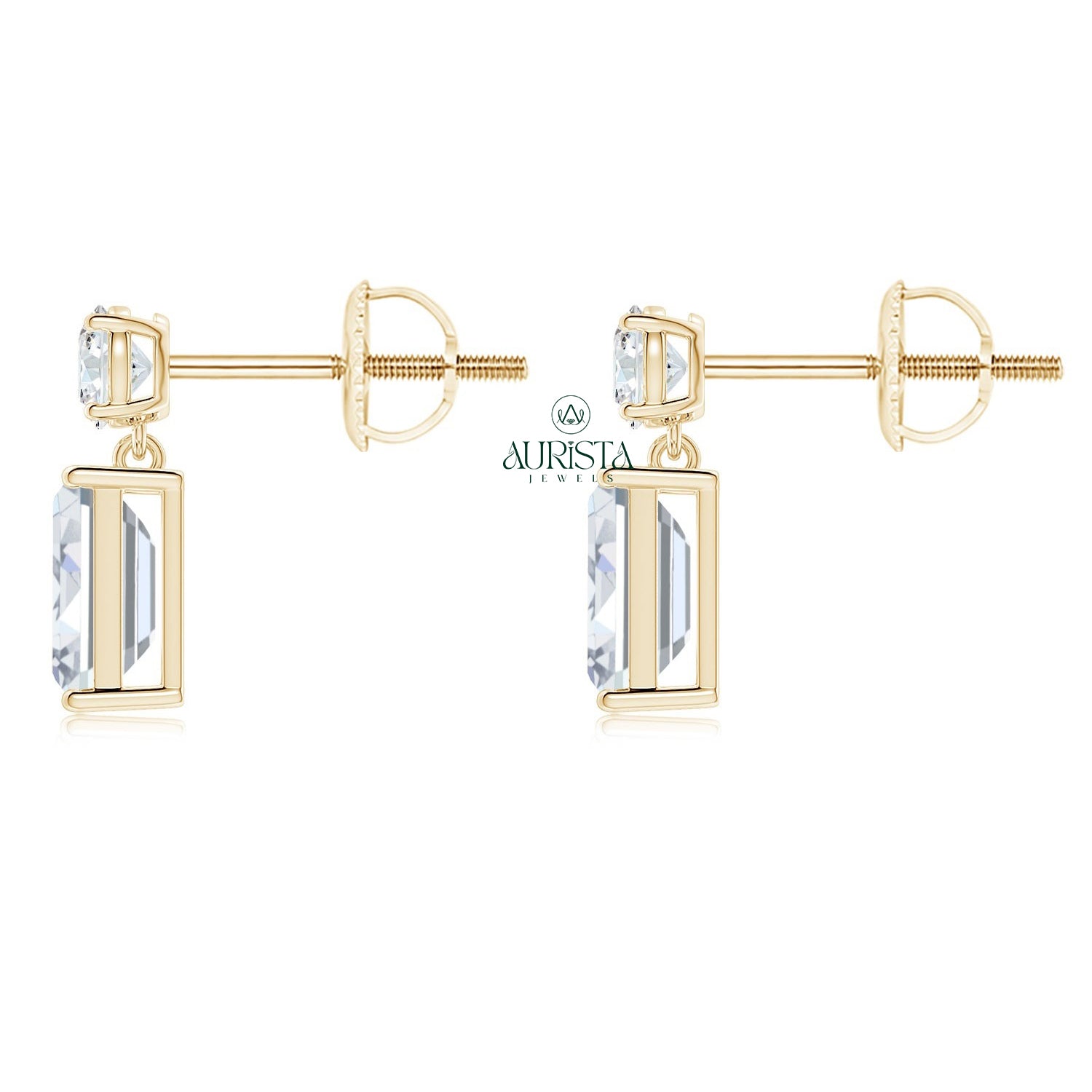 Royal Earrings with Fine Diamond
