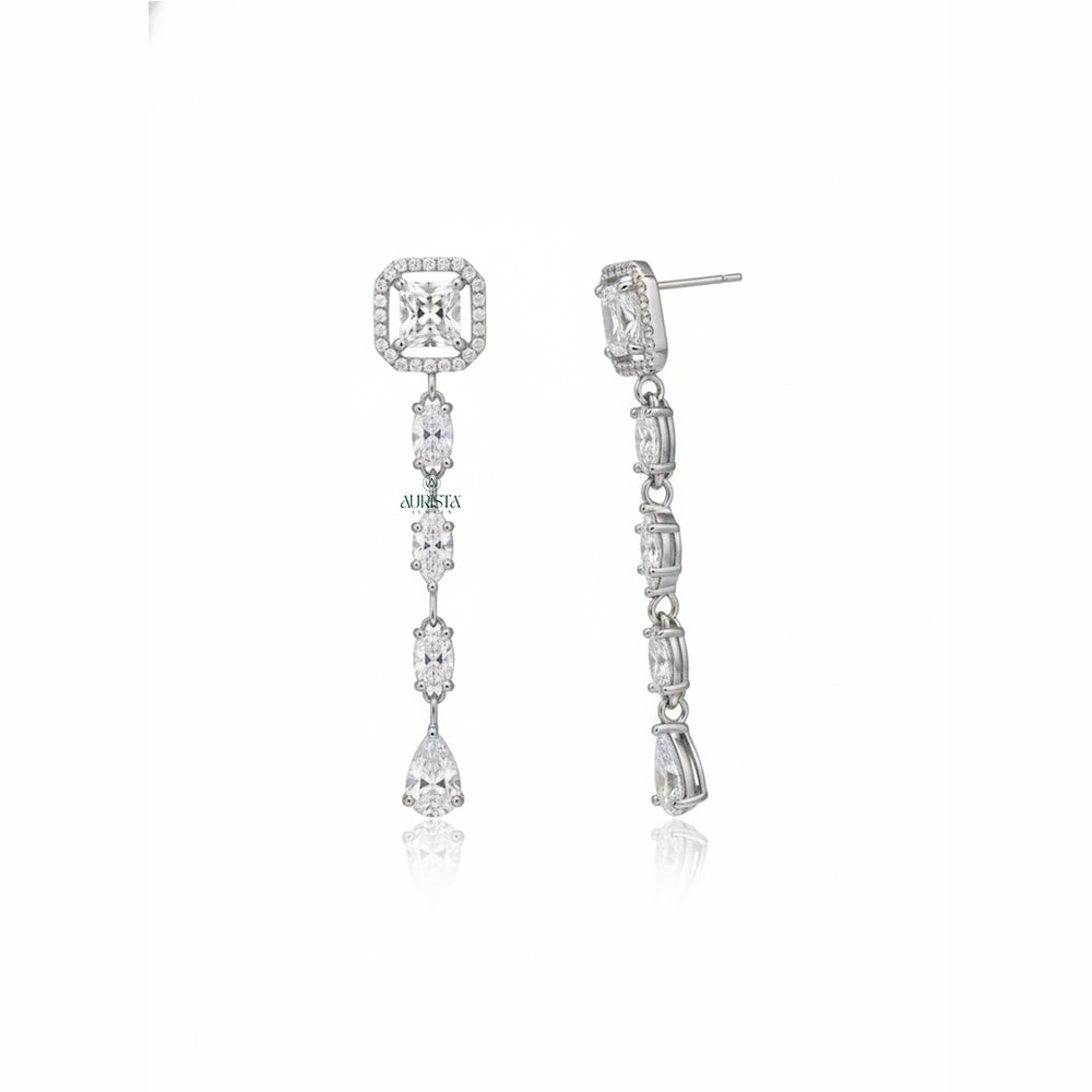 Radiant Bloom – Diamond Earrings