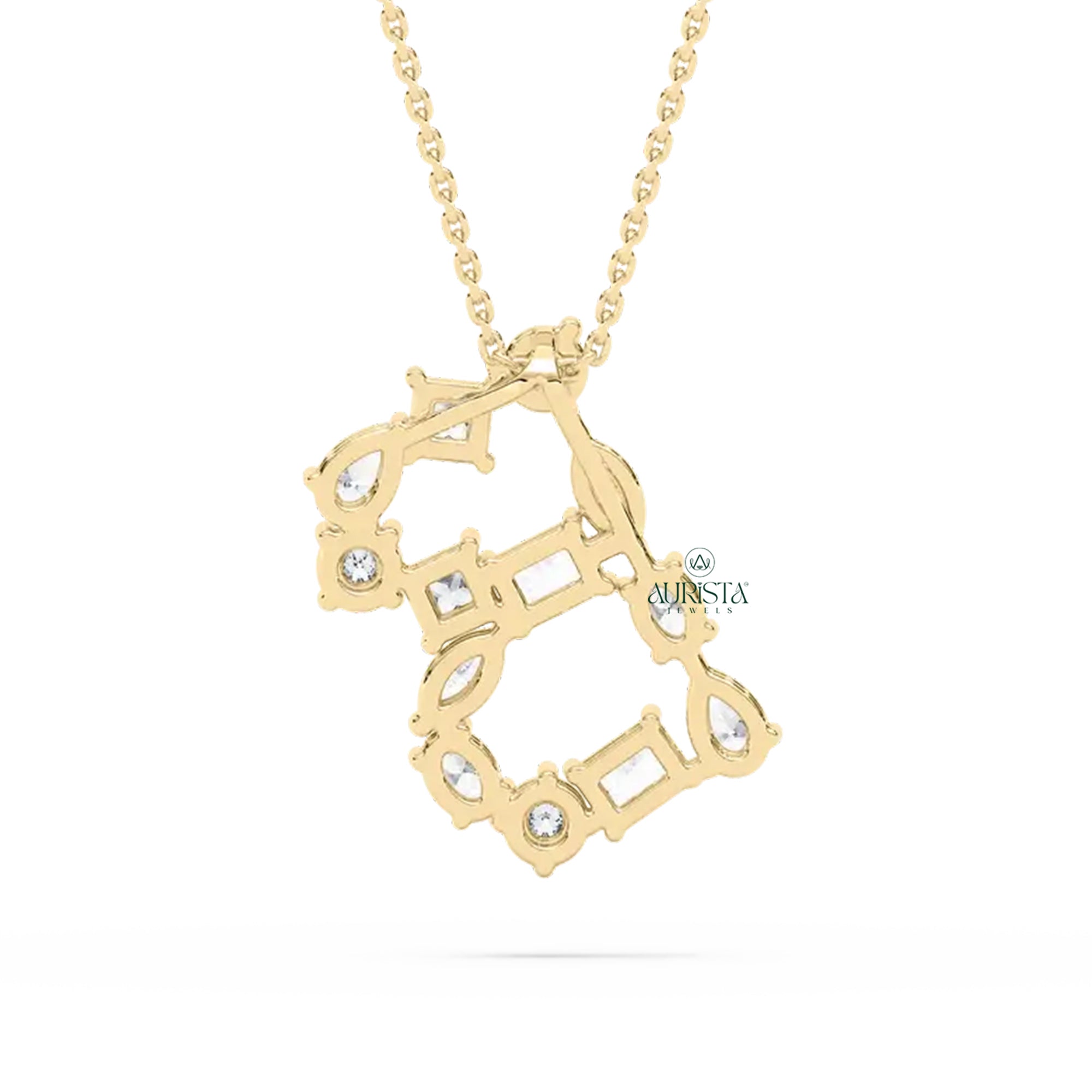 Crafted Gold Letters With Royal Identity