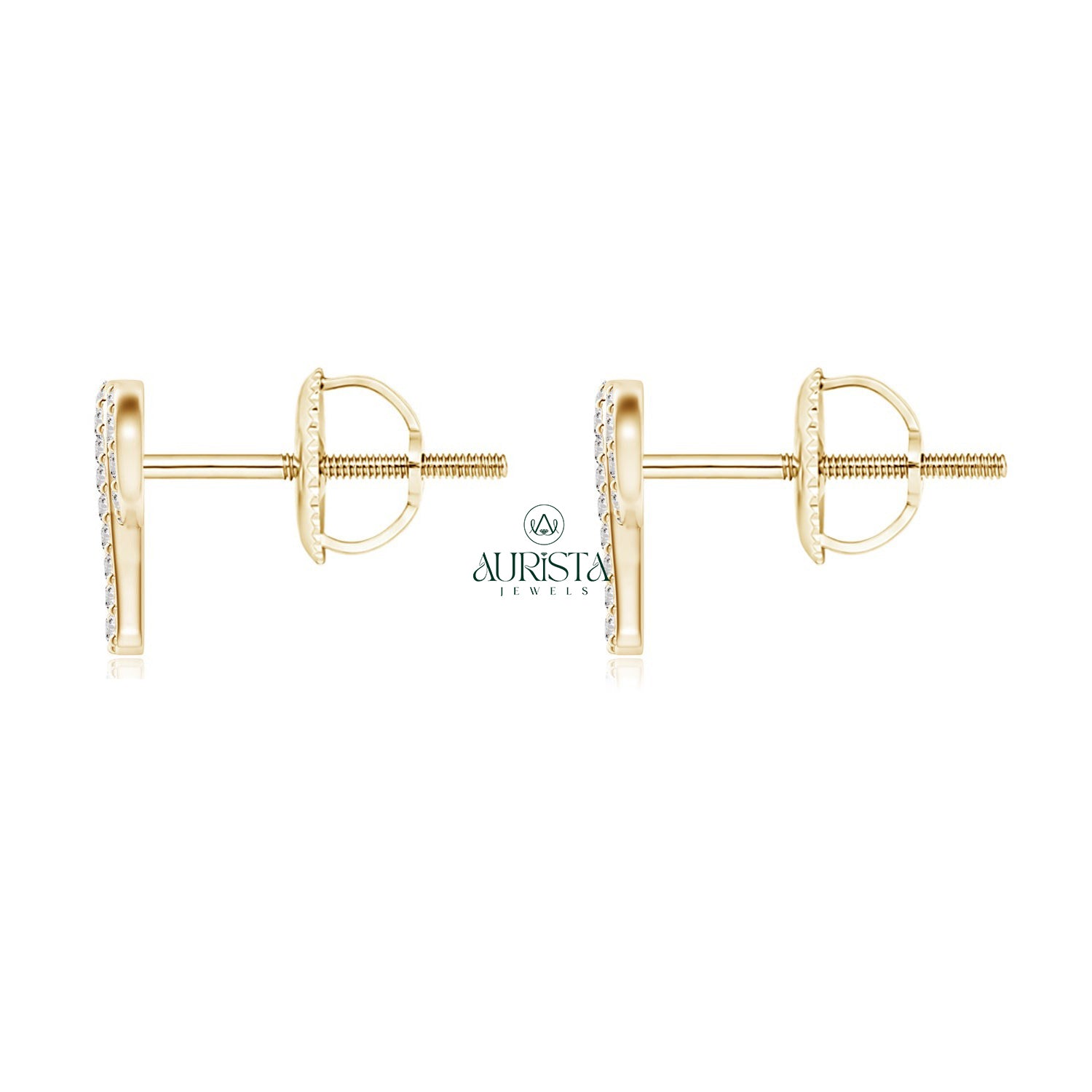 Royal Earrings with Fine Diamond