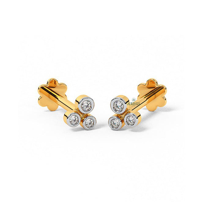 Timeless Sparkle – Diamond Earrings