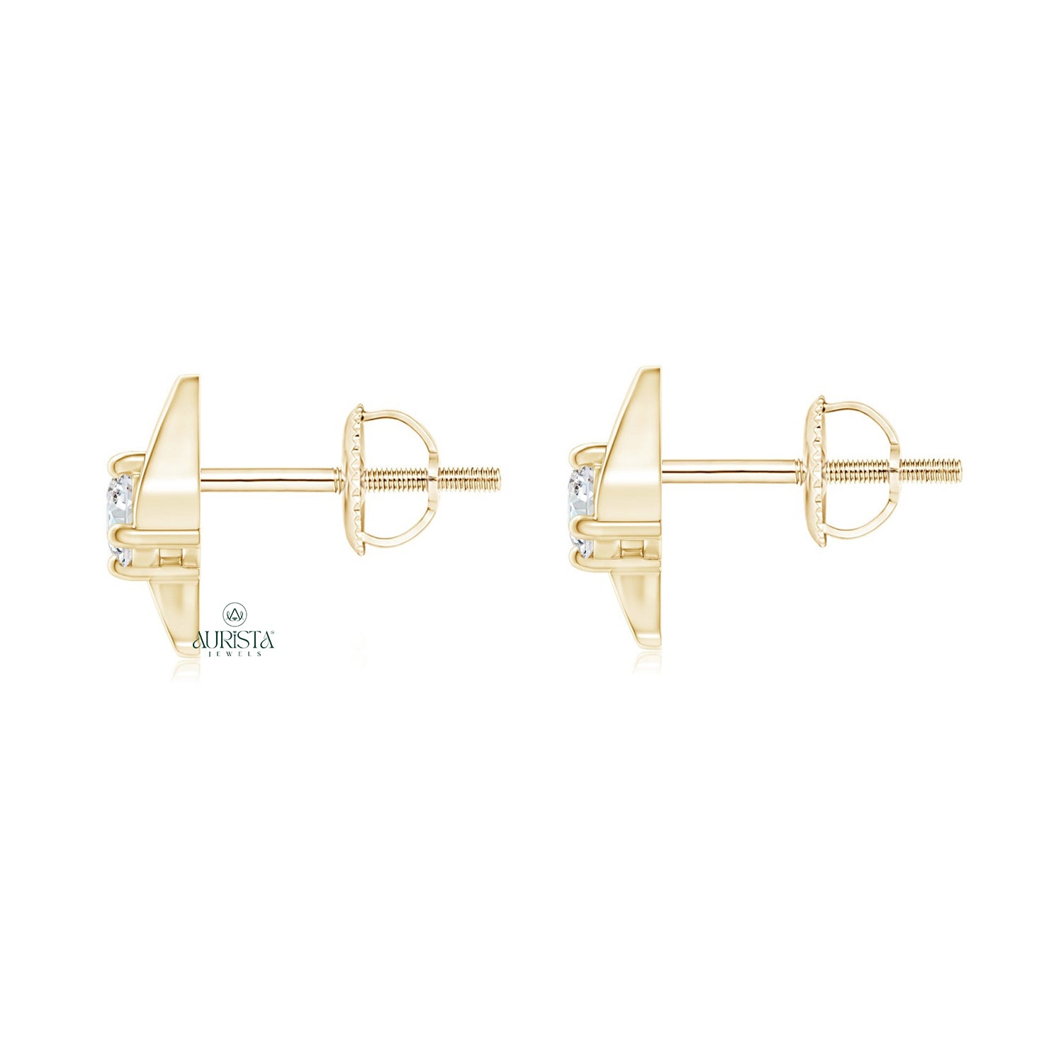 Designer Earrings with Brilliant Diamond