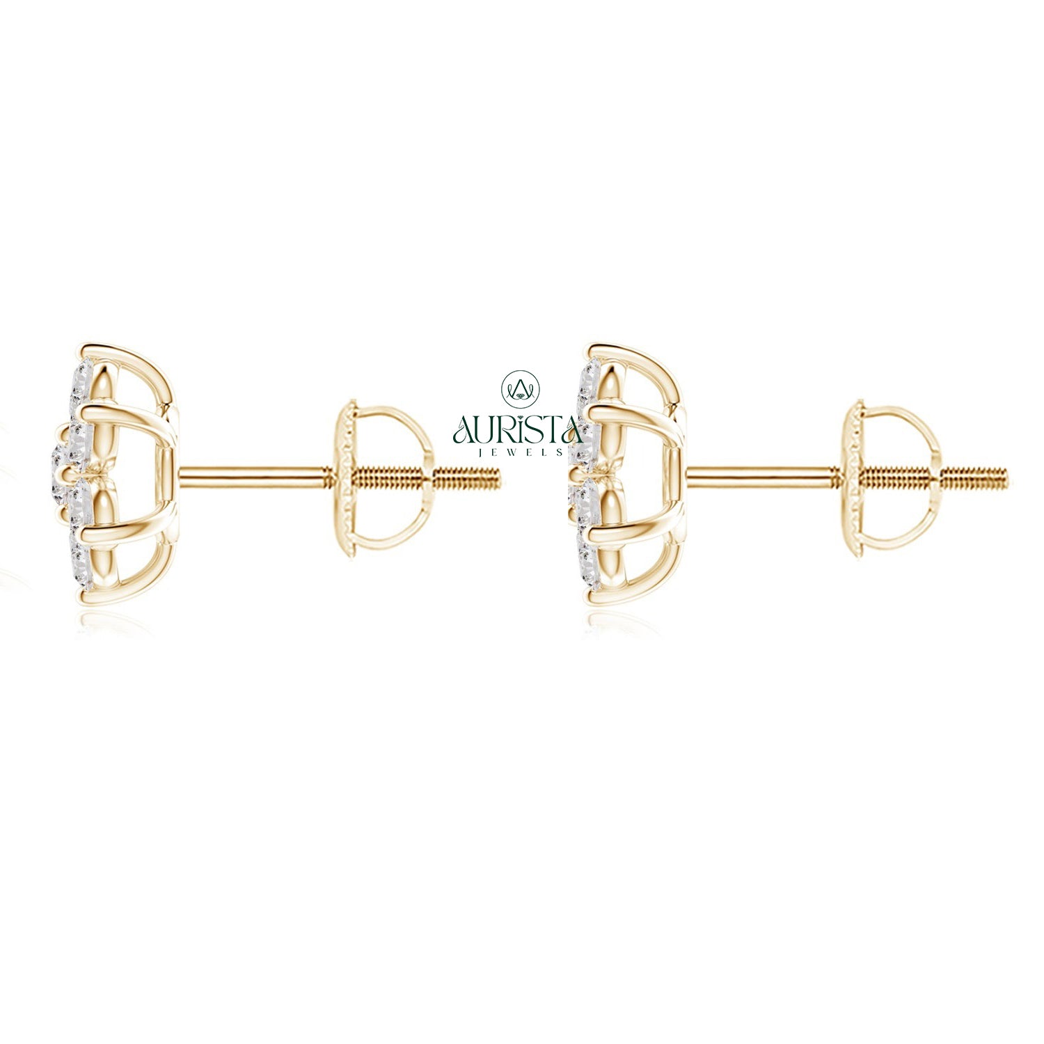 Graceful Earrings with Premium Diamond