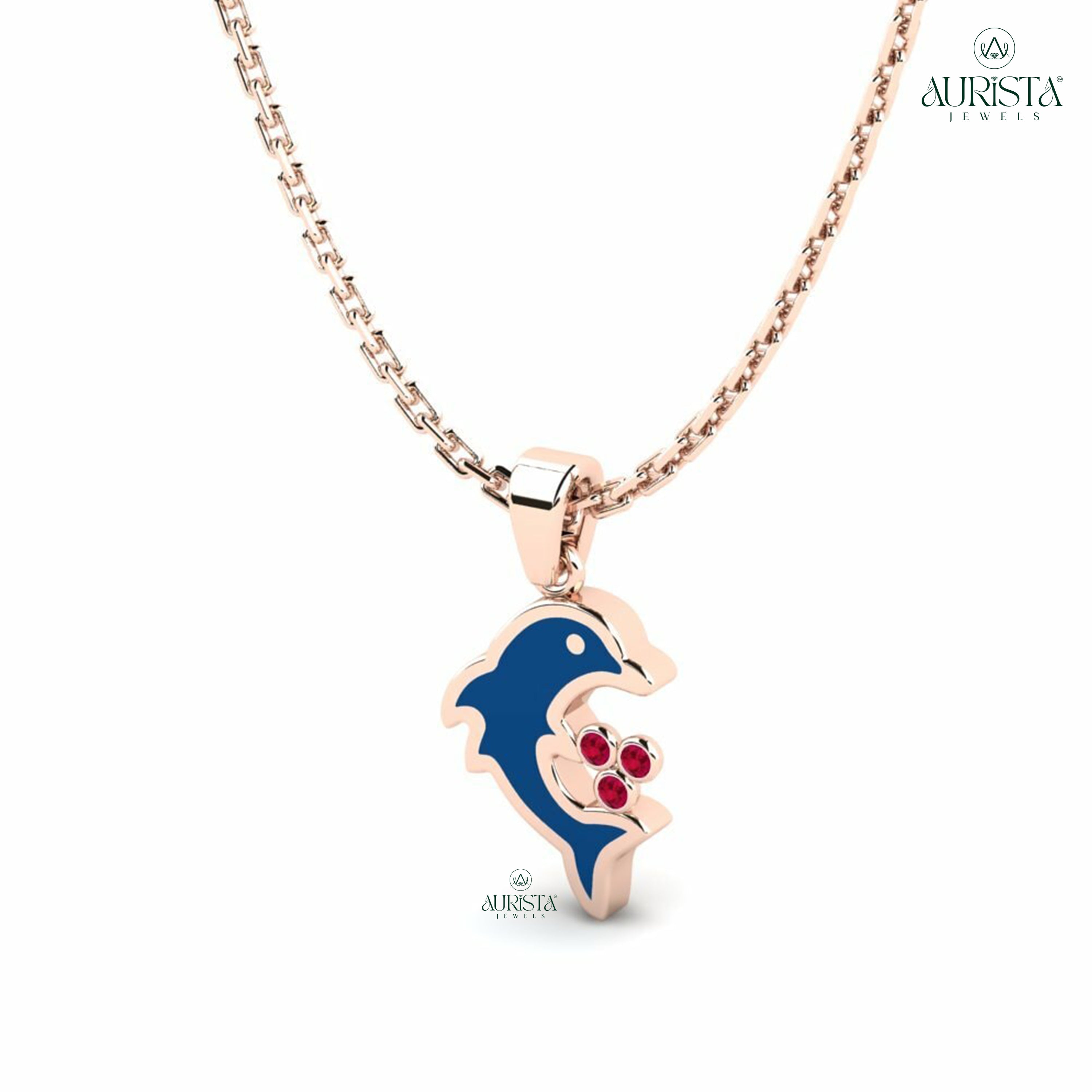 Eternal Shine Round Diamond Pendant in Yellow Gold