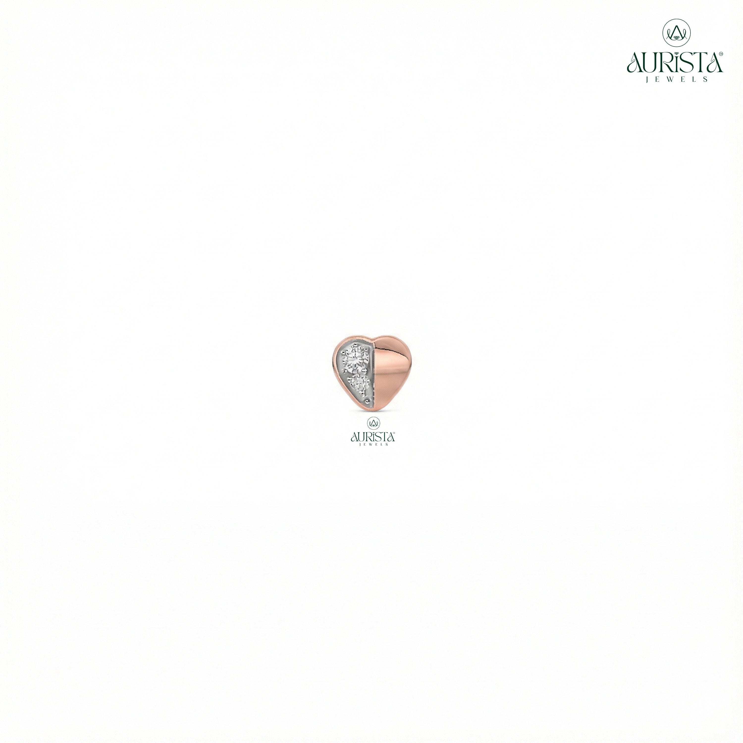 Celestial Shine – Diamond Stud Earrings