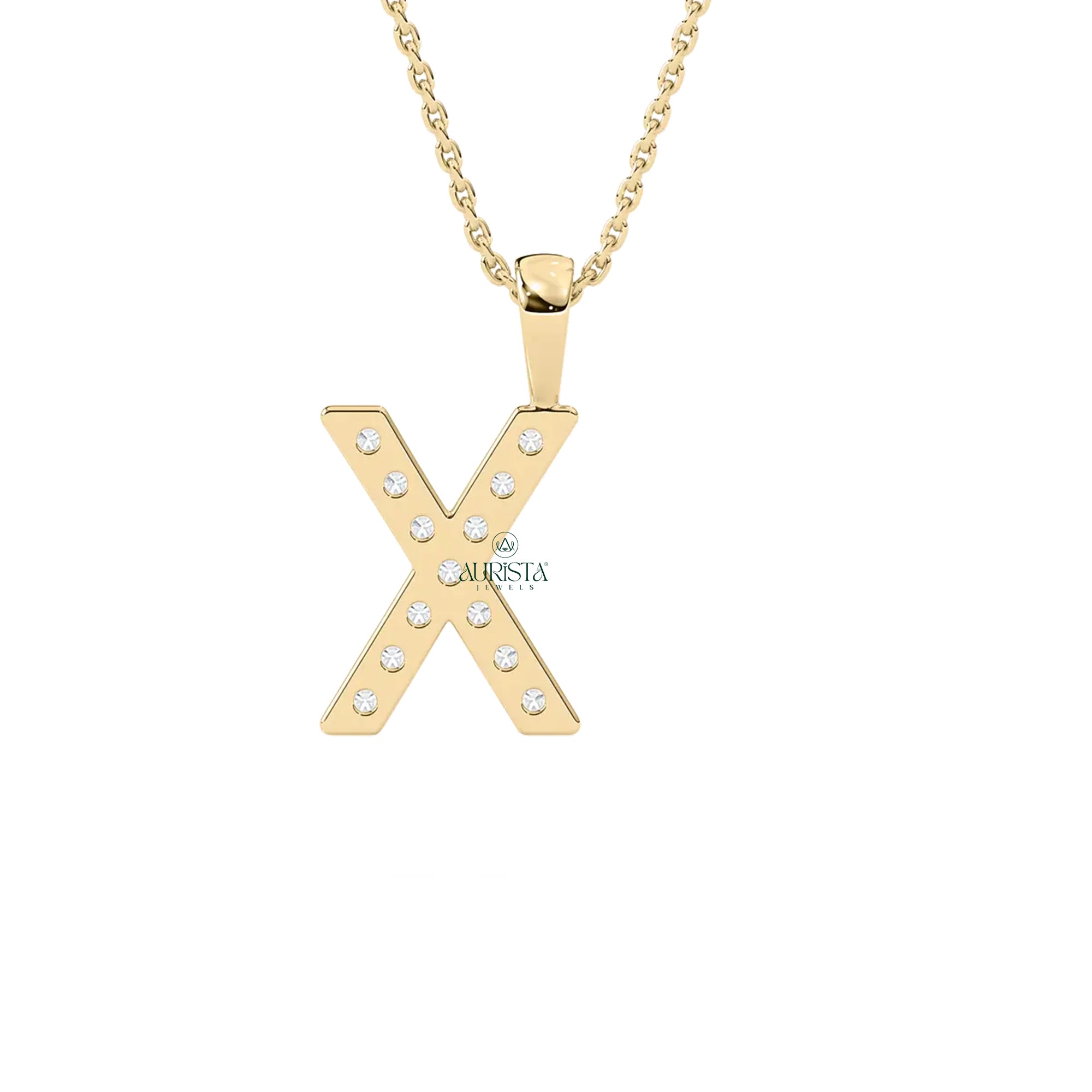 Personalised Golden Initials With Timeless Elegance