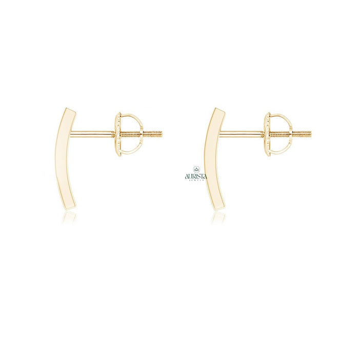 Eternal Glow Round Diamond Pave Studs