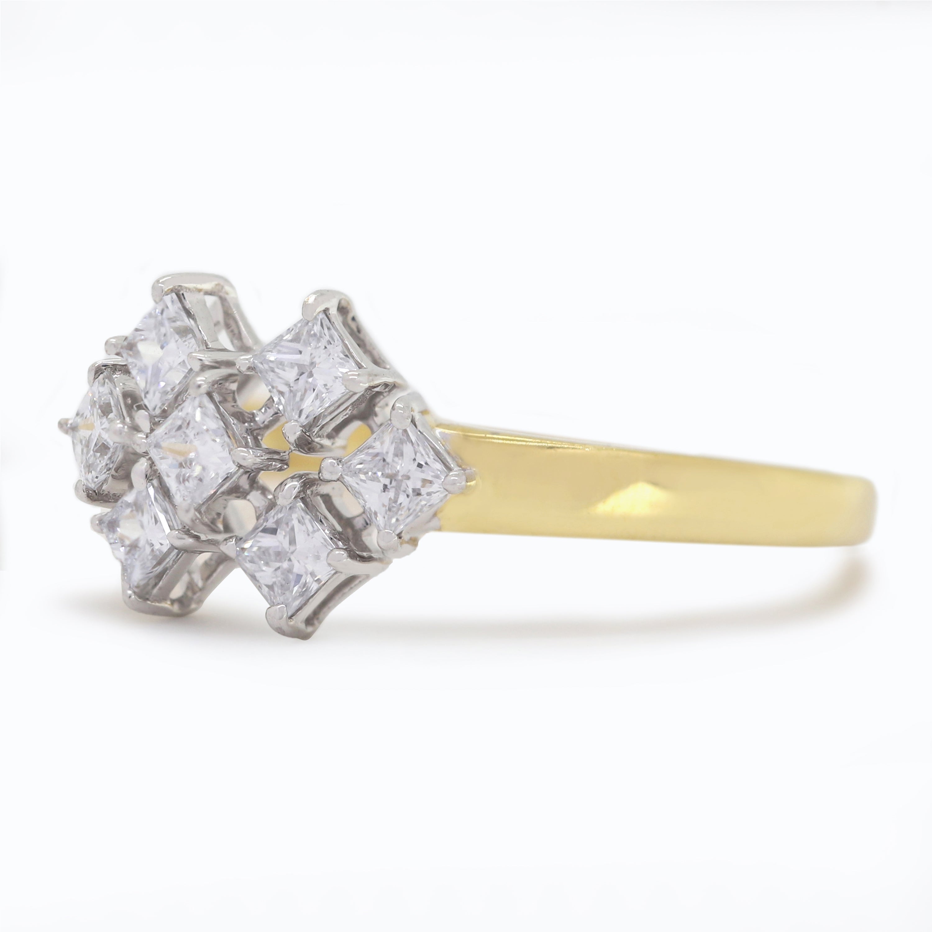 The Diamond of Forever – Custom Ring Whit Princess Diamond Ring