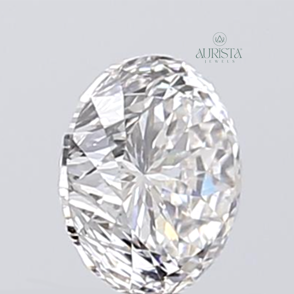 0.75 CT Round Portuguese Shape Lab Diamond for Jewelry