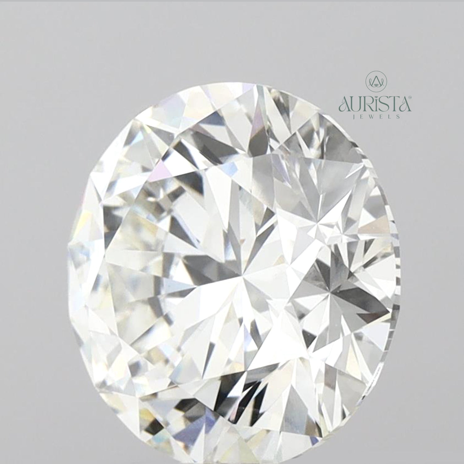 IGI Certified 5.32 CT Round Shape Lab Diamond for Jewelry