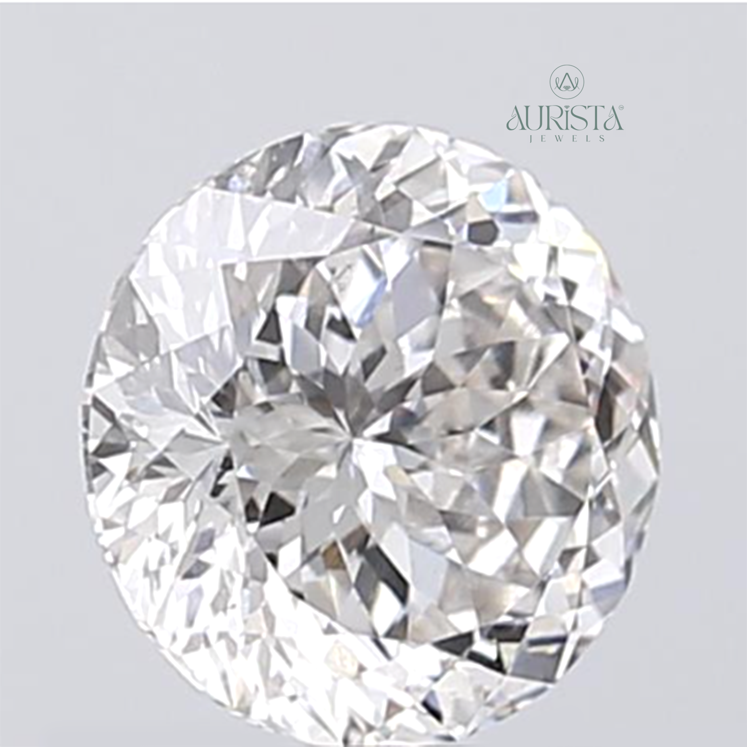 1.50 CT Round Portuguese Shape Lab Diamond for Jewelry