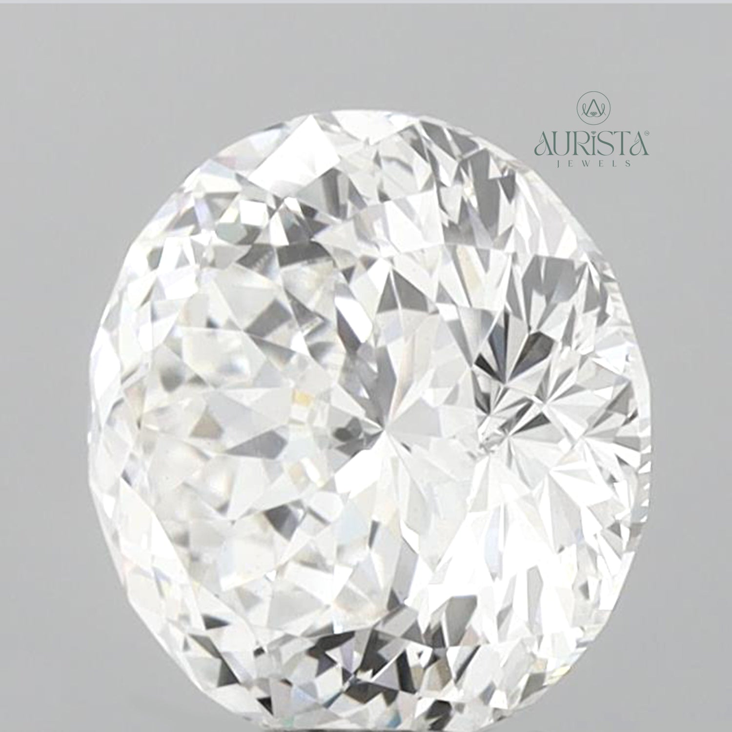 IGI Certified 3.28 CT Round Shape Lab Diamond for Jewelry