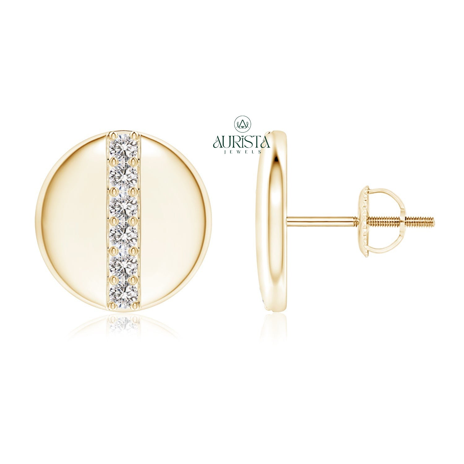 Graceful Earrings with Premium Diamond