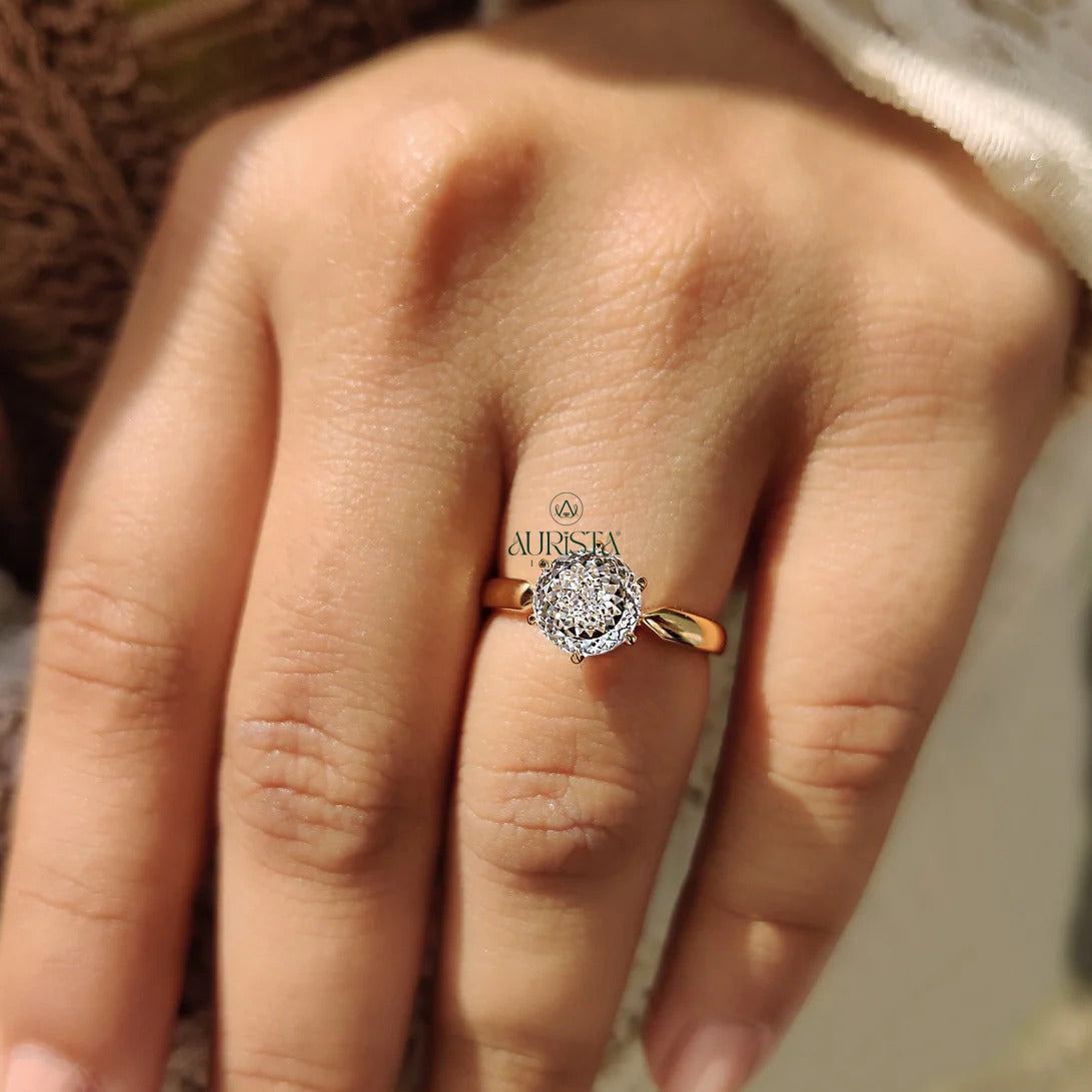 Timeless Solitaire Lab Grown Diamond Ring
