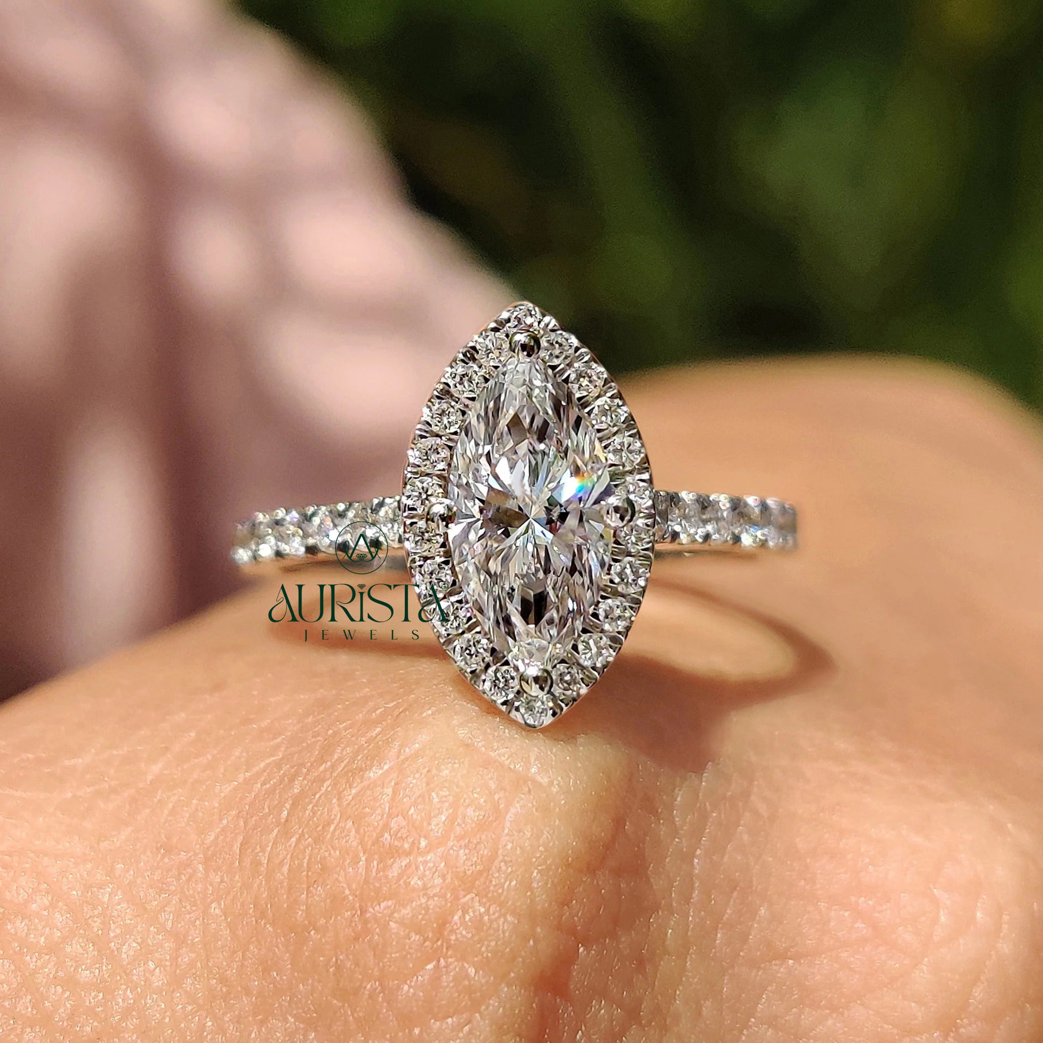 Infinite Pave Spark – Designer Band with Brilliant Shine