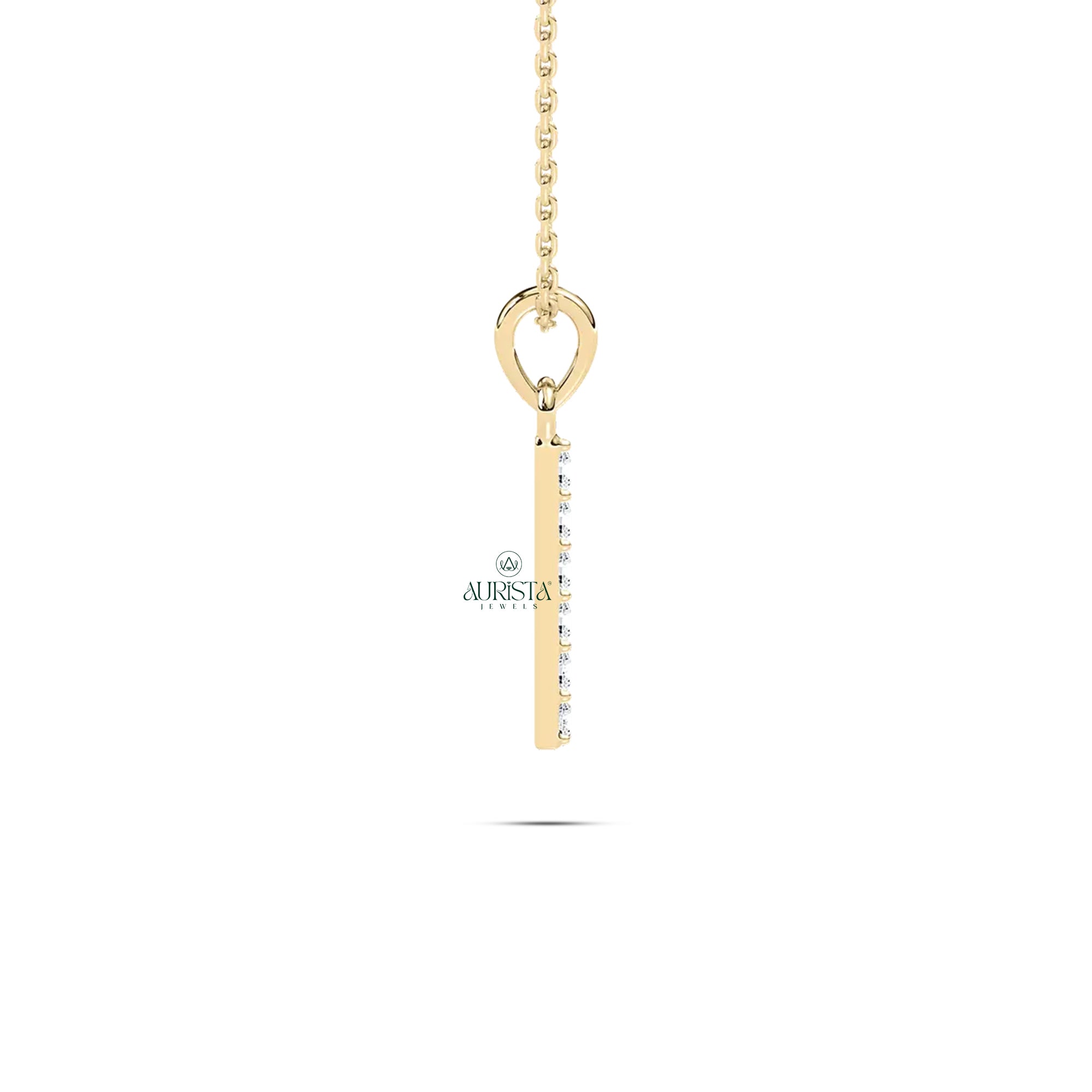 Gold Initial Necklace