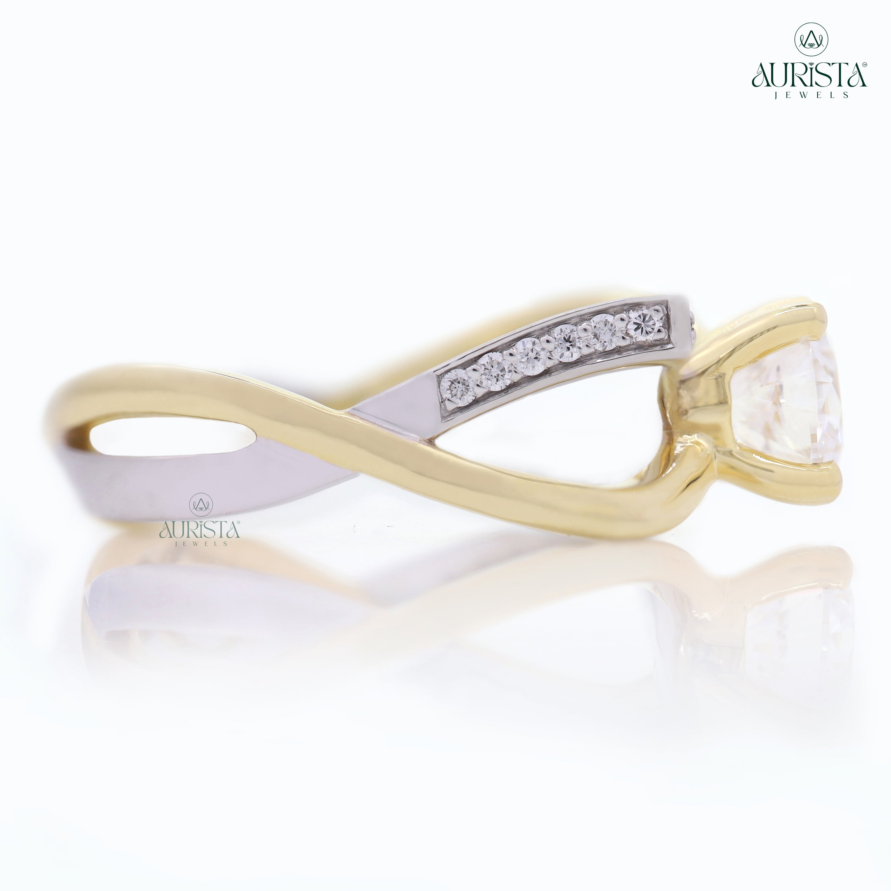 The Diamond of Forever – Custom Round White Diamond Ring