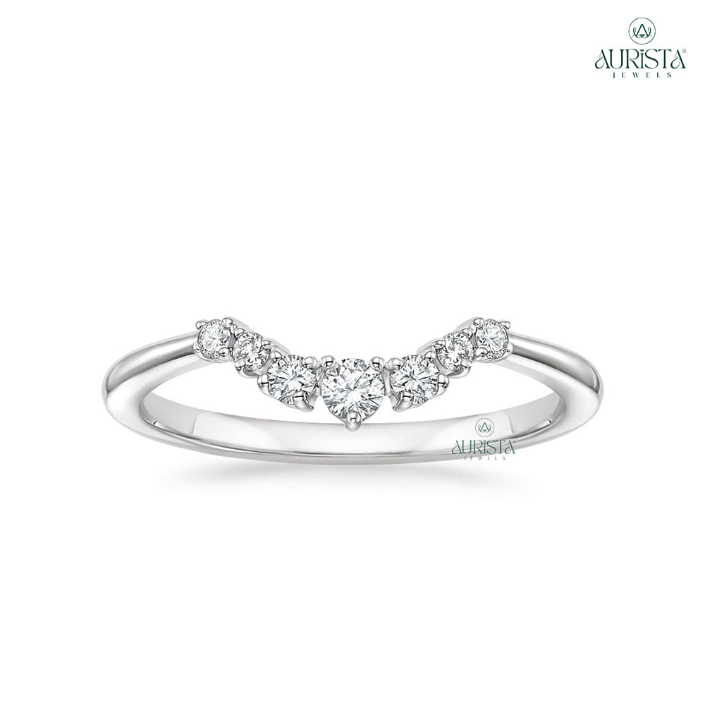 Shine Eternal White Gold Ring with Oval Diamond