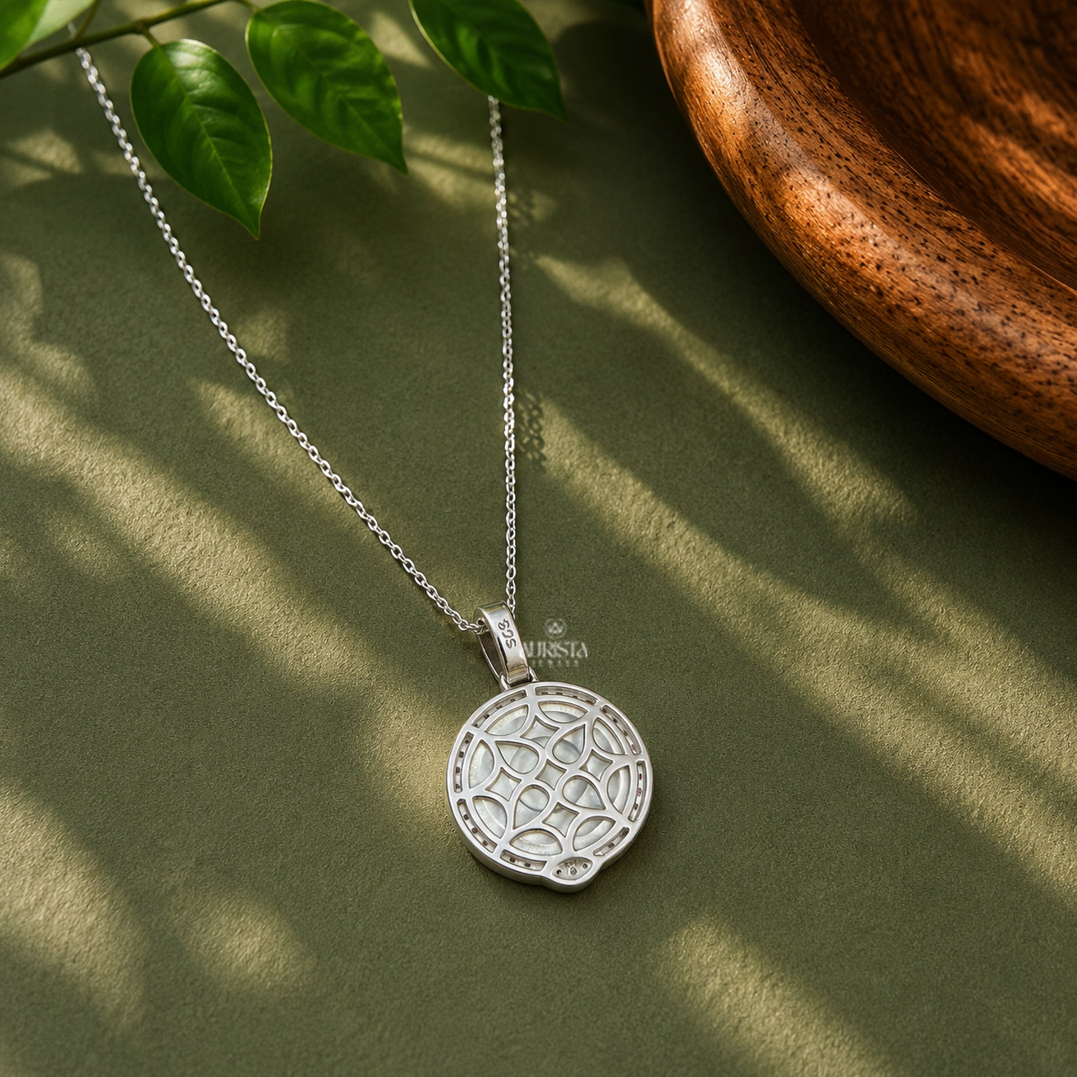 Multi-Color Moissanite Sun Pendant