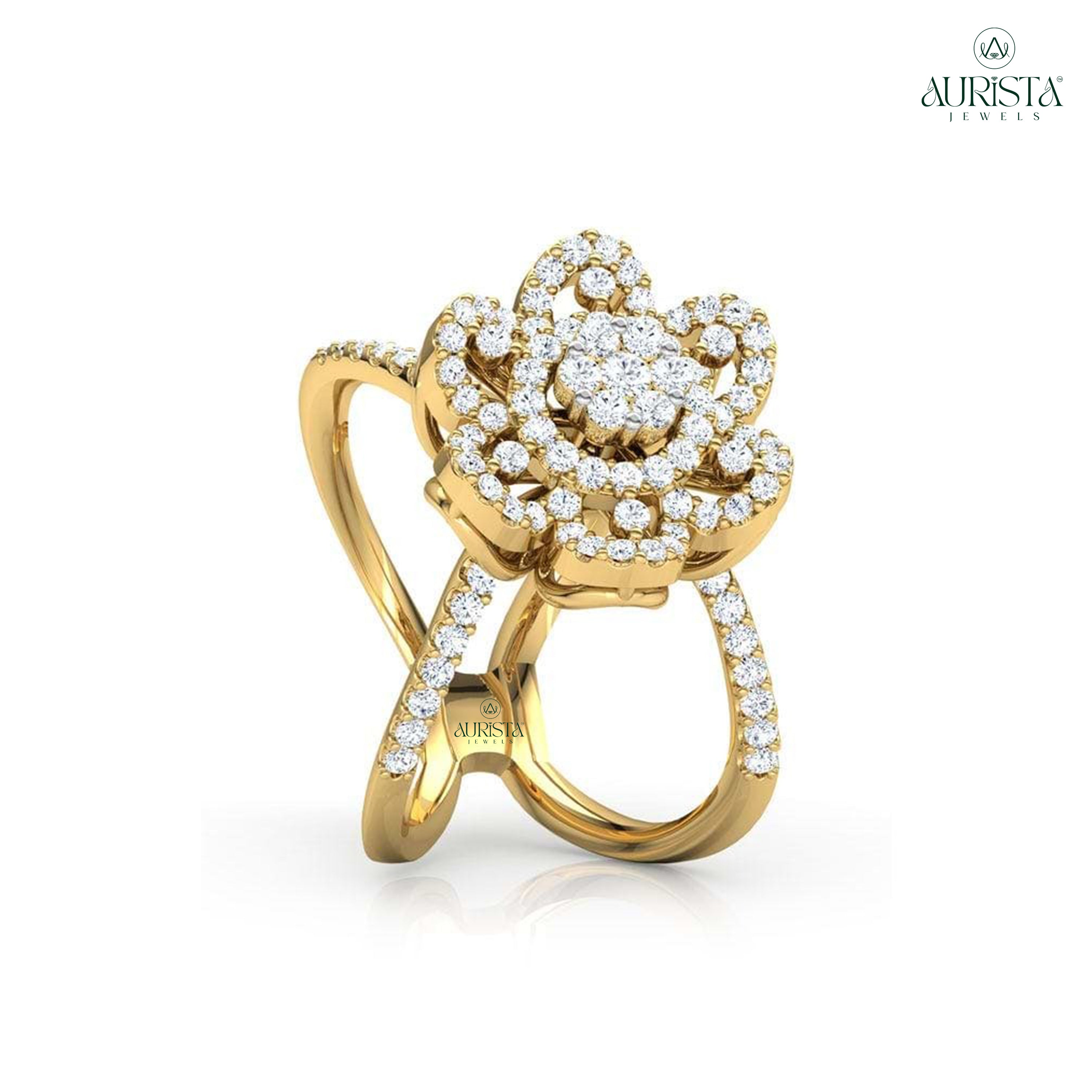 Promise Eternal – Yellow Gold Band with Round Diamond