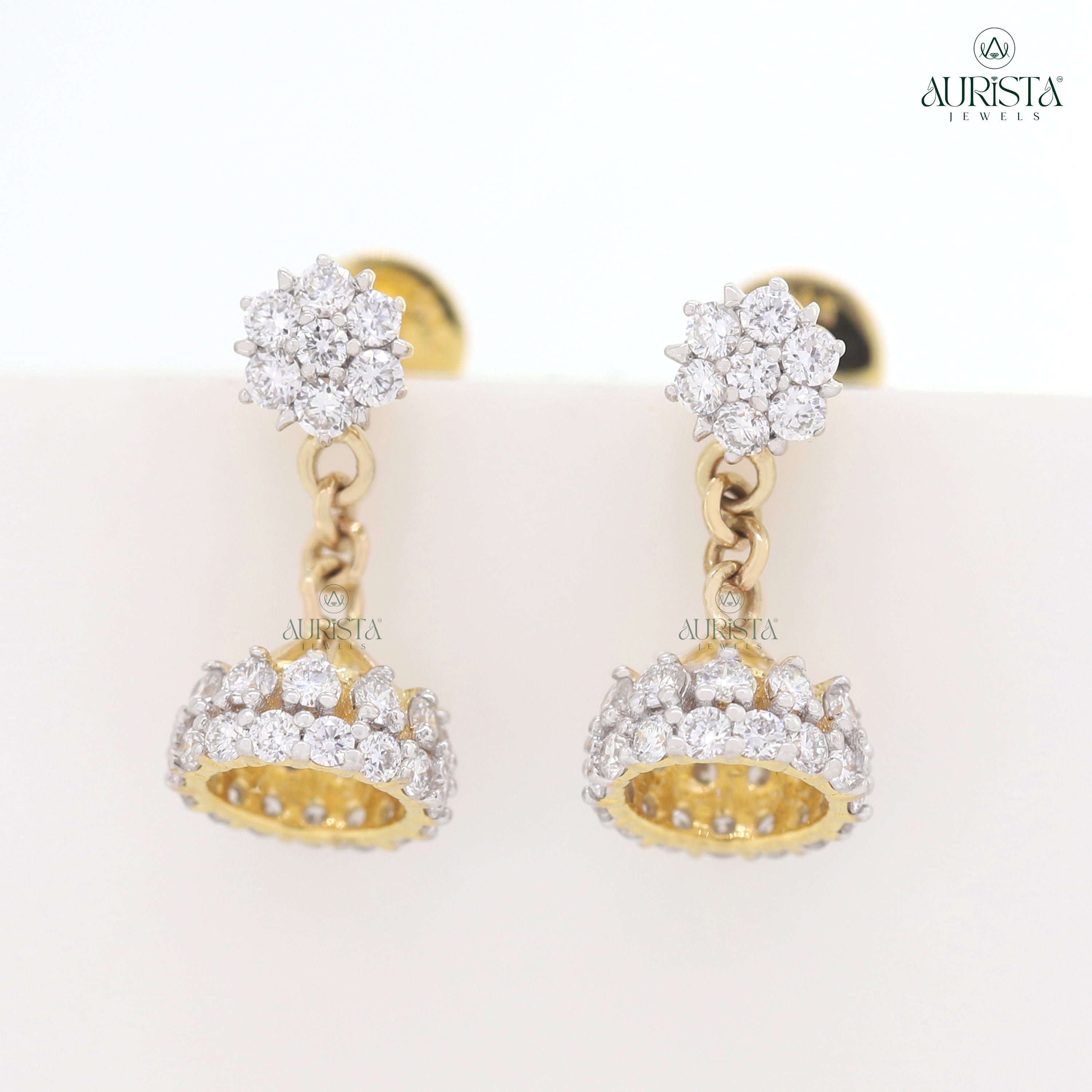 Celestial Glow – Diamond Earrings