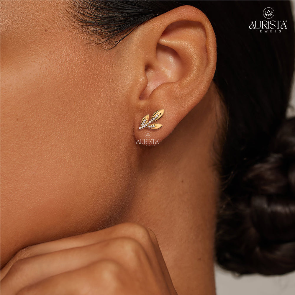 Eternal Treasure – Round Diamond Earrings