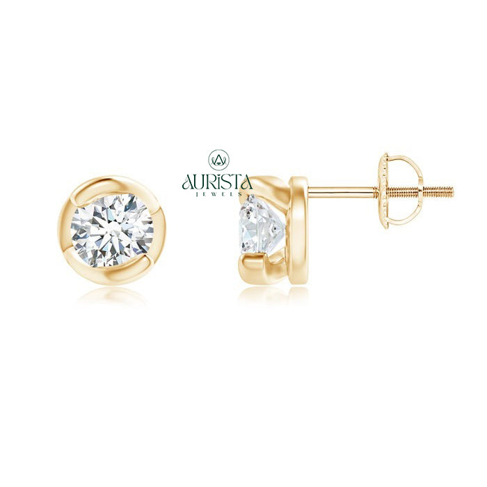 Fashion Earrings with Premium Diamond