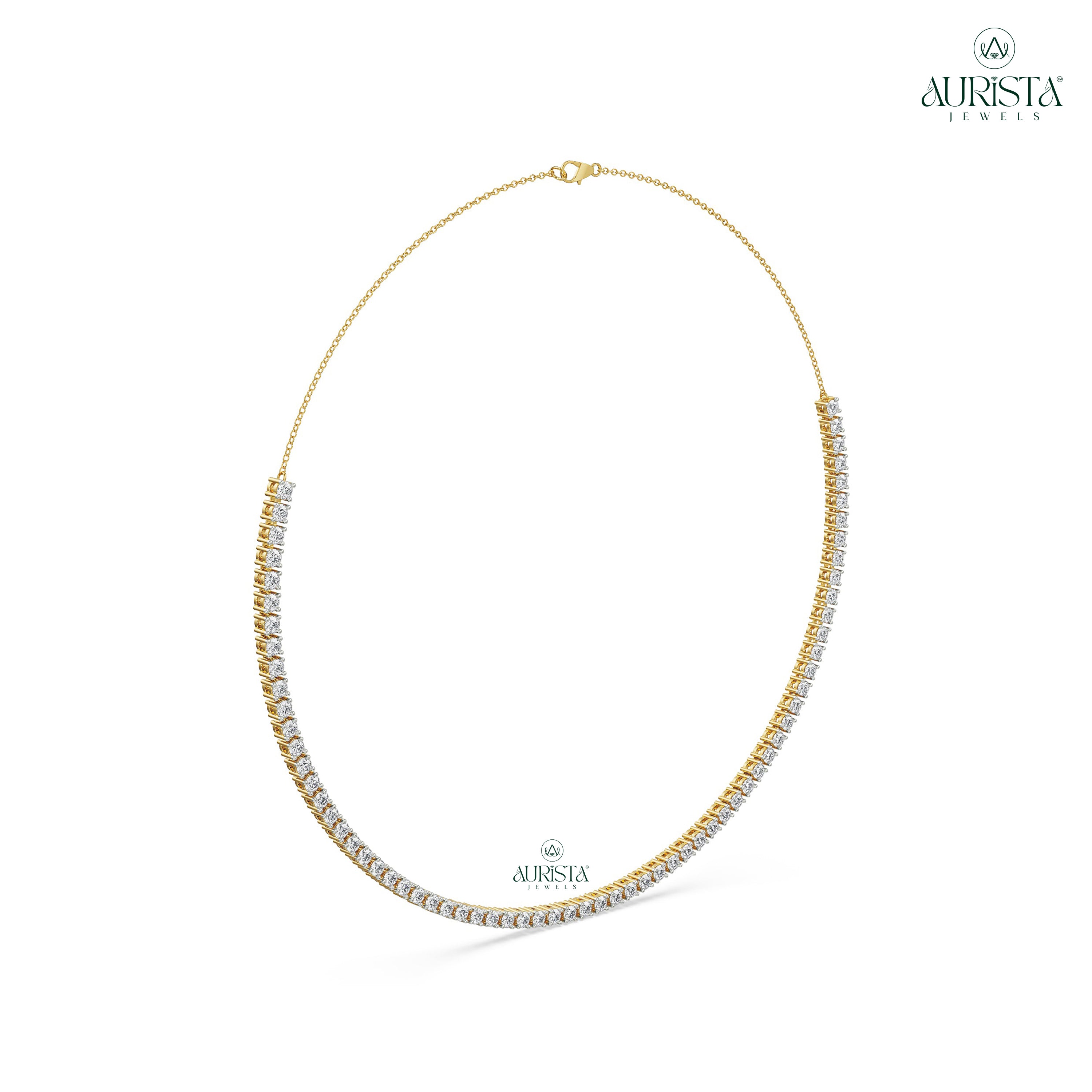 Luminous Charm Diamond Necklace