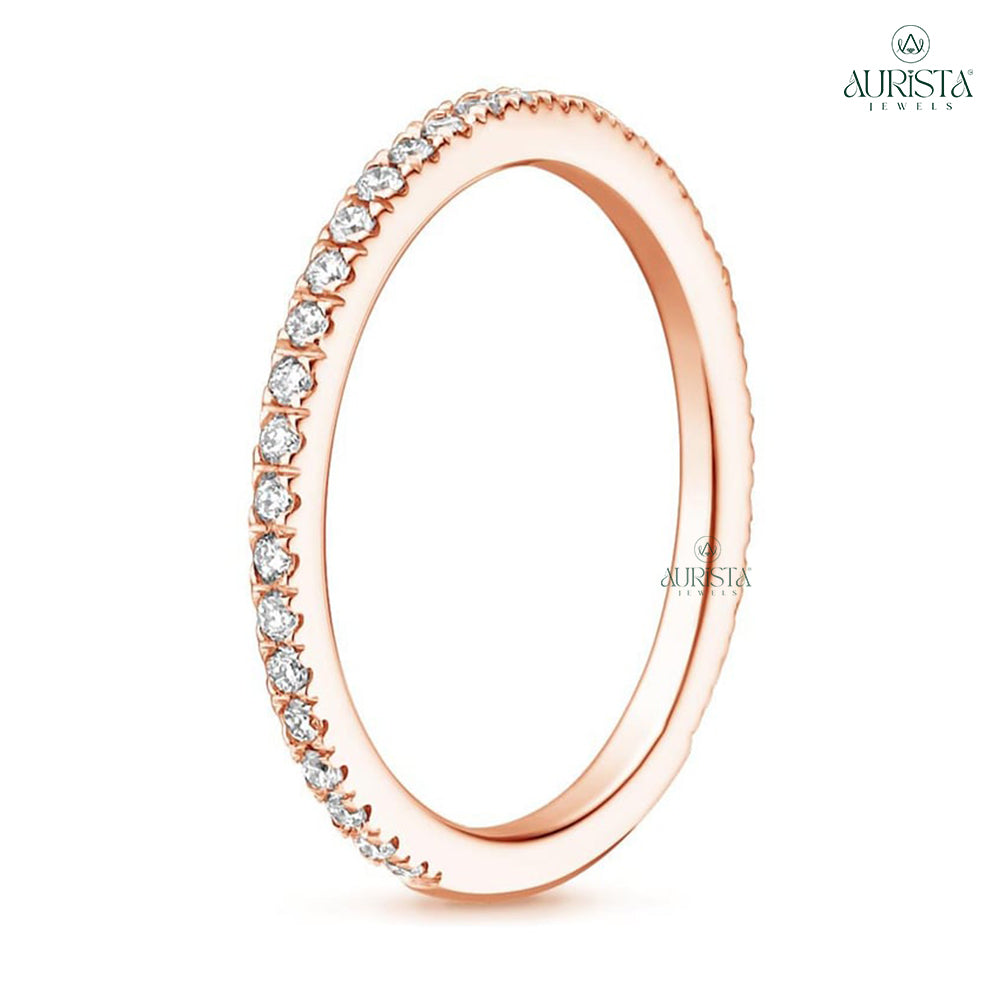 Gift of Eternity Yellow Gold Ring with Asscher Diamond
